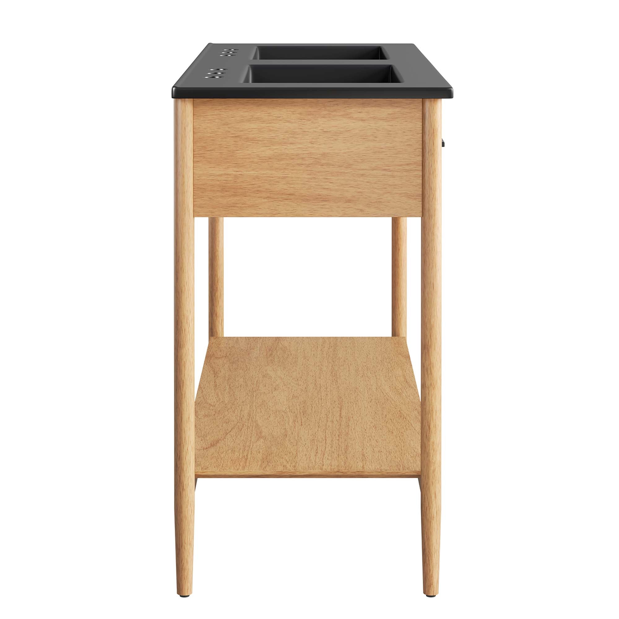 Zaire 48" Double Sink Bathroom Vanity by Modway