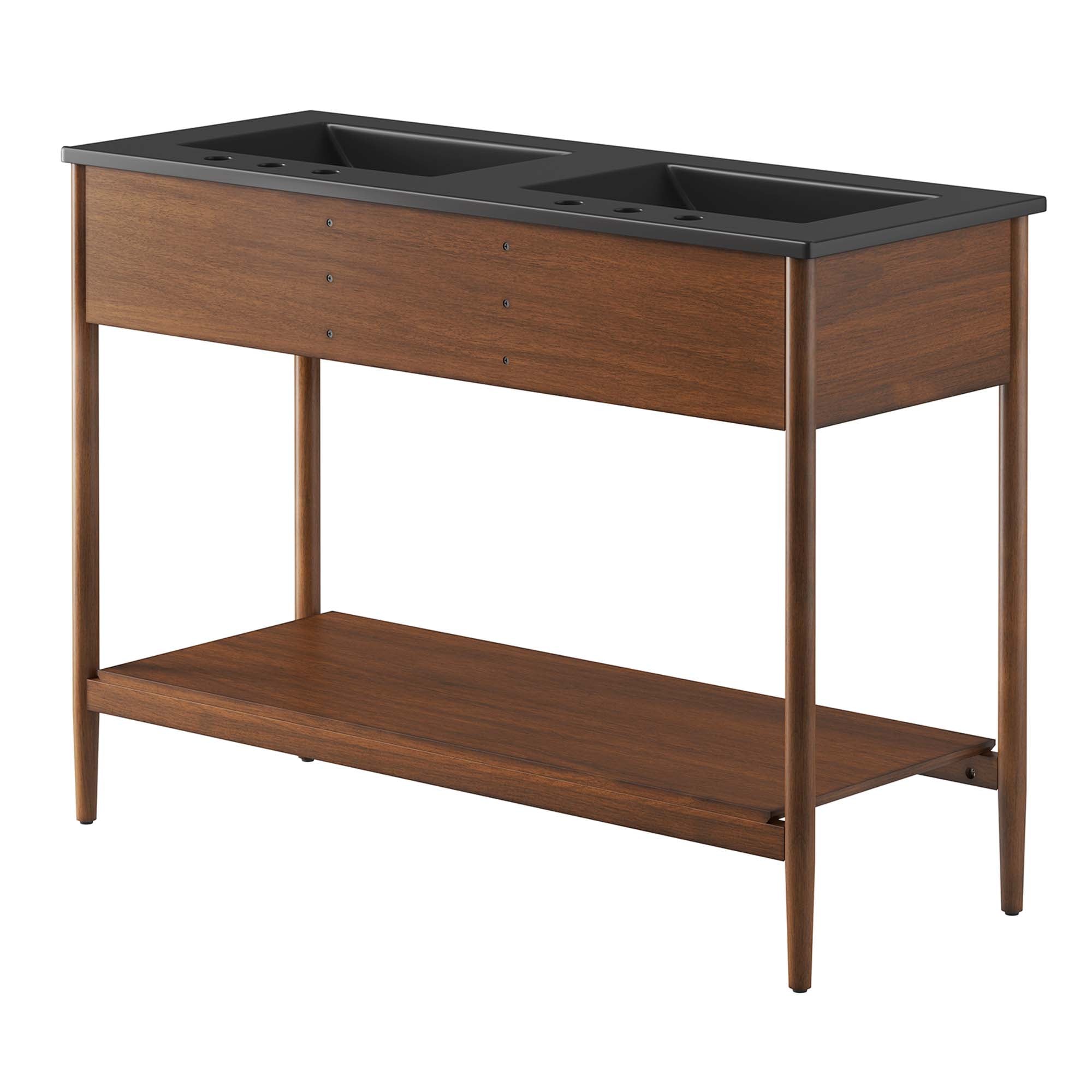 Zaire 48" Double Sink Bathroom Vanity by Modway