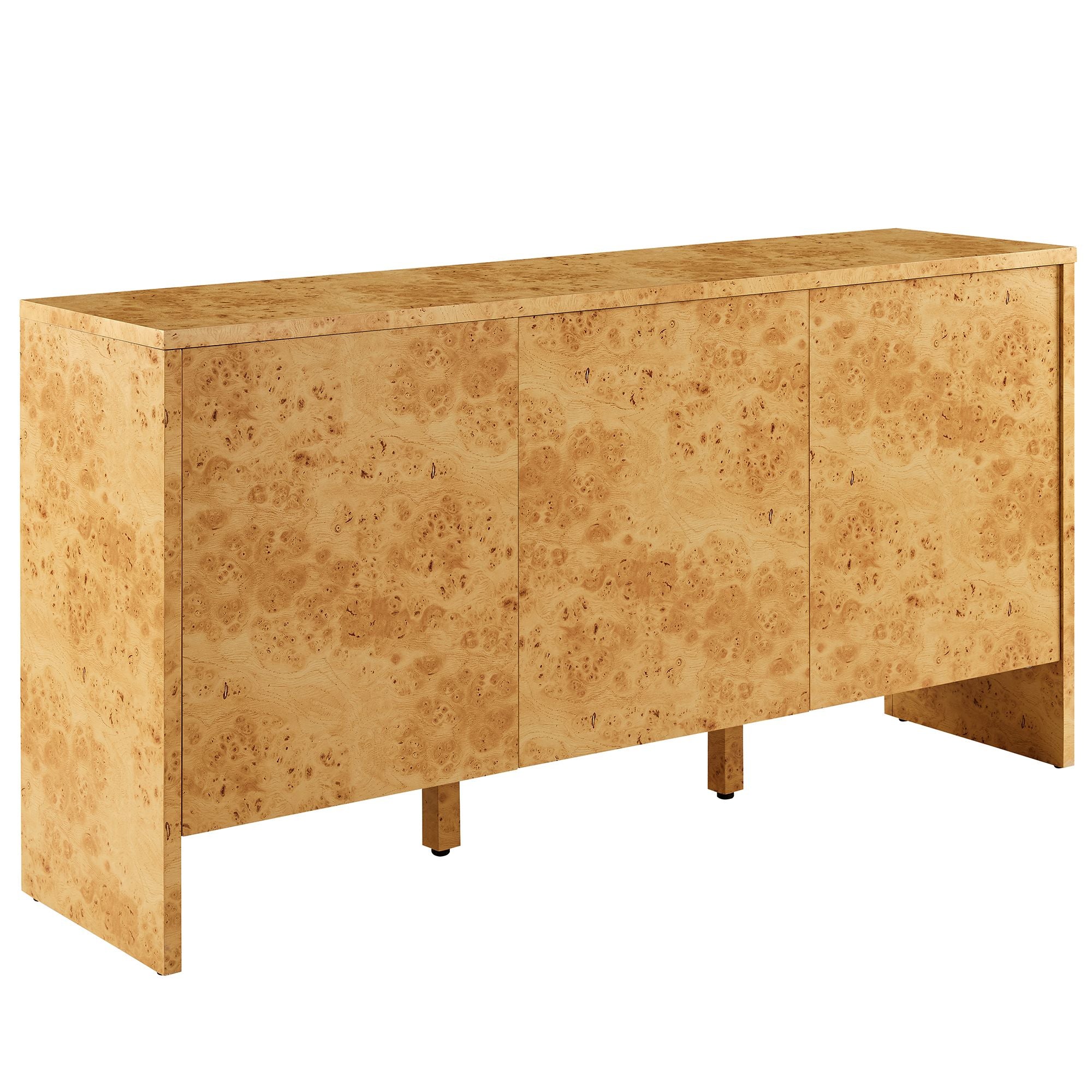 Hudson 60" Burl Wood Sideboard by Modway