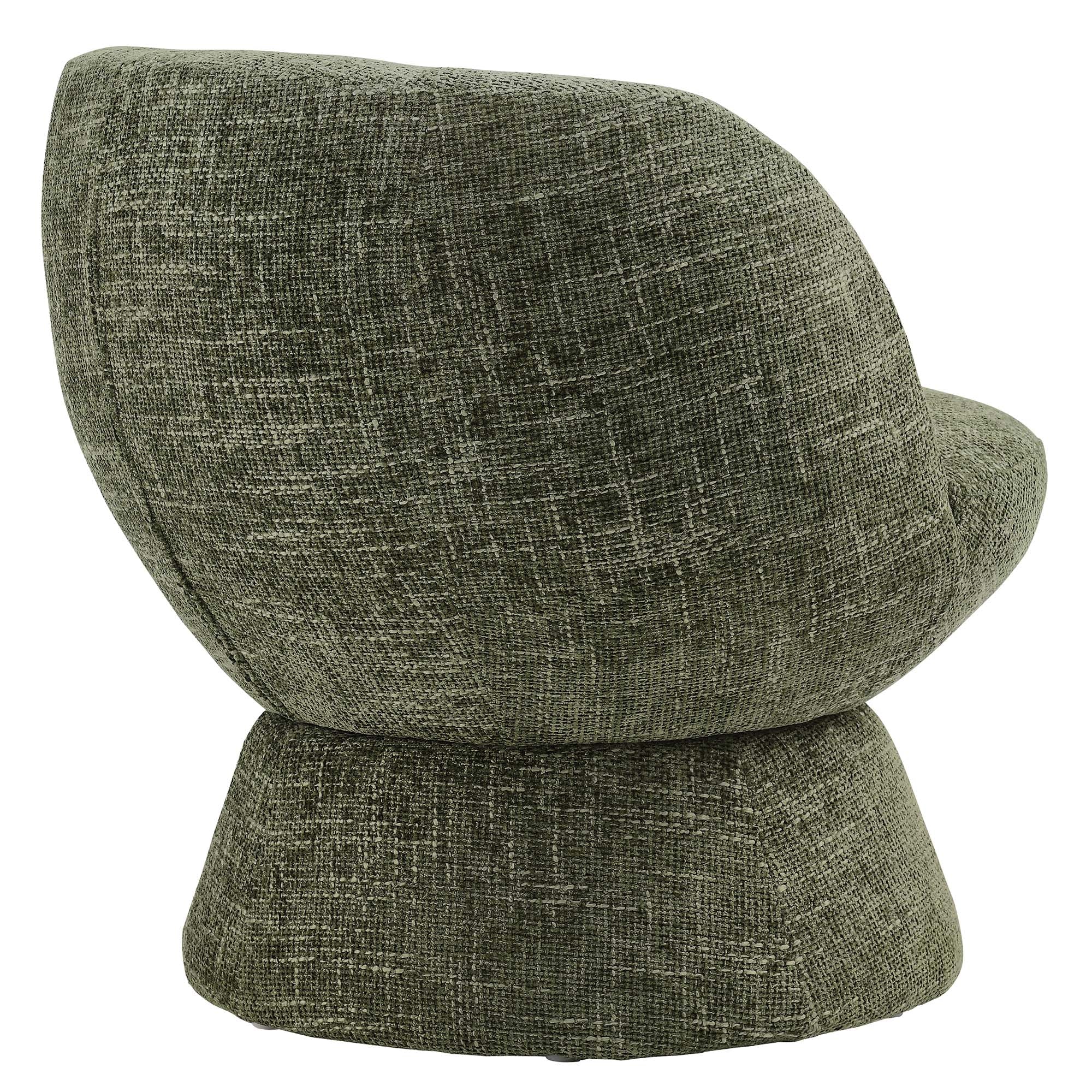 Vesta Chenille Fabric Upholstered Swivel Chair by Modway