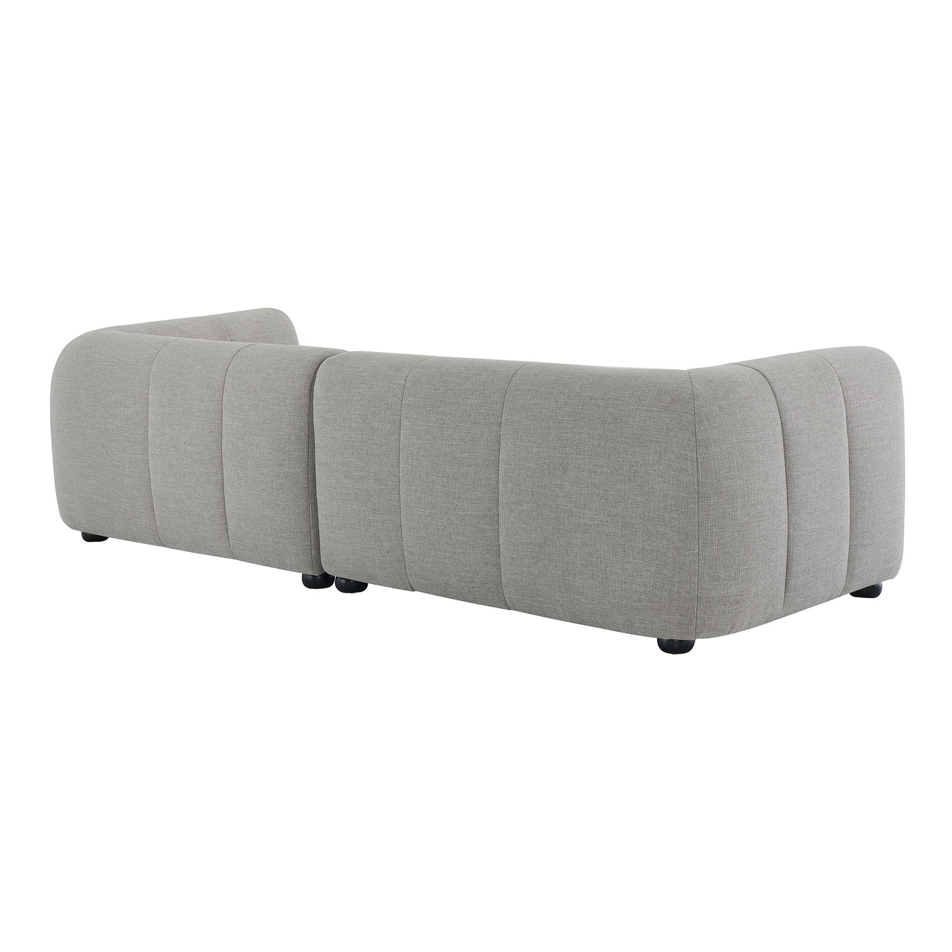 Liana Right-Facing Upholstered Fabric Modular Sofa with Chaise by Modway - Best Buy Furniture