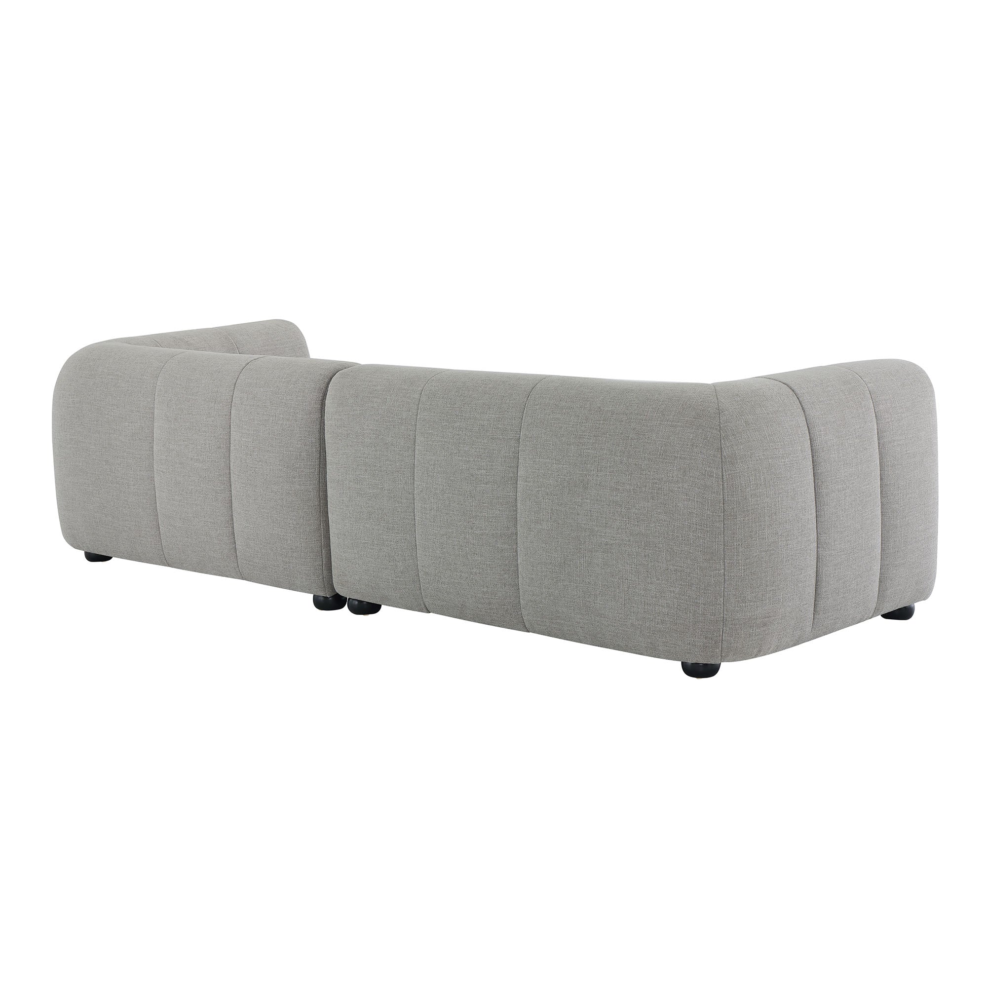 Liana Right-Facing Upholstered Fabric Modular Sofa with Chaise by Modway - Best Buy Furniture