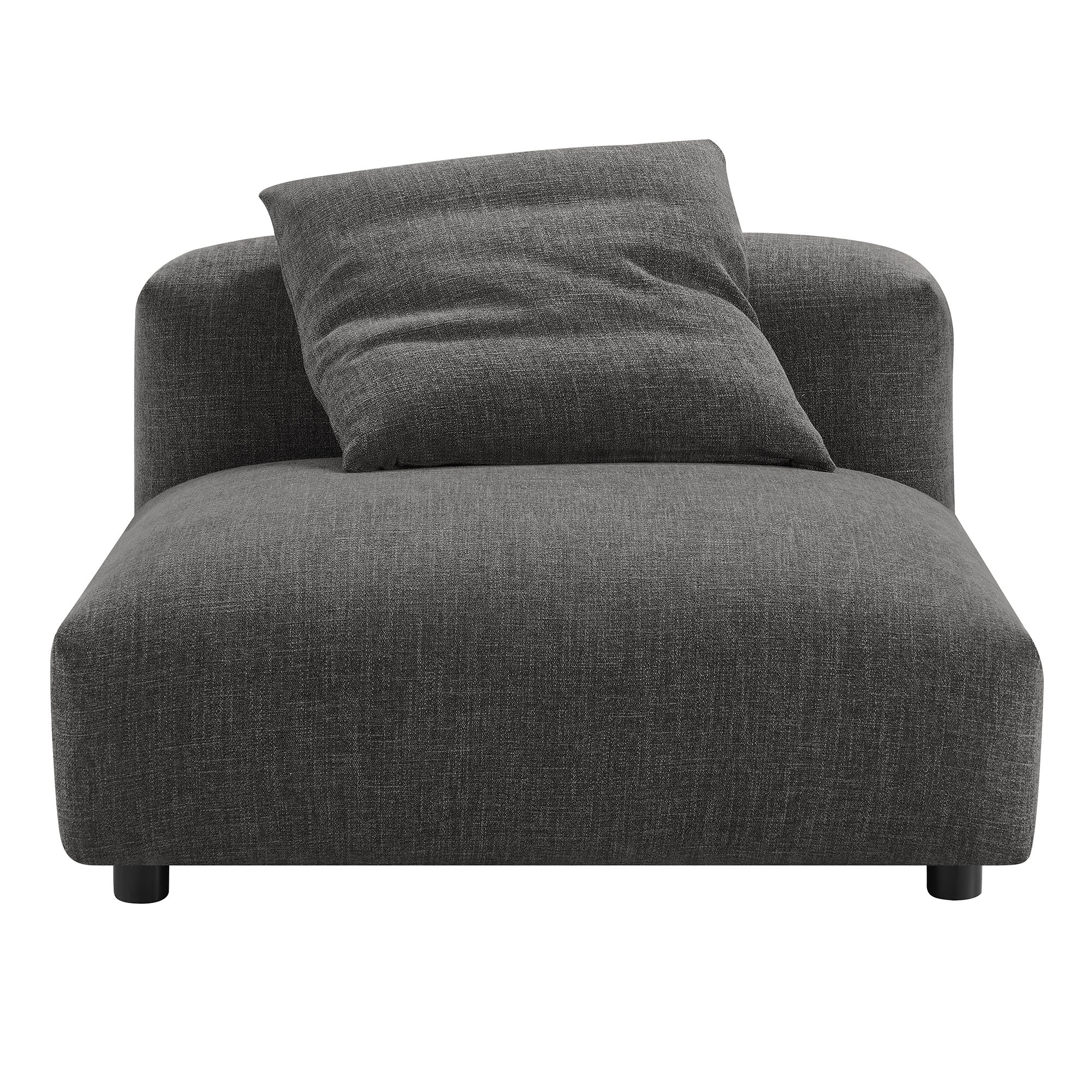 Solace Modular Upholstered Fabric Armless Chair by Modway