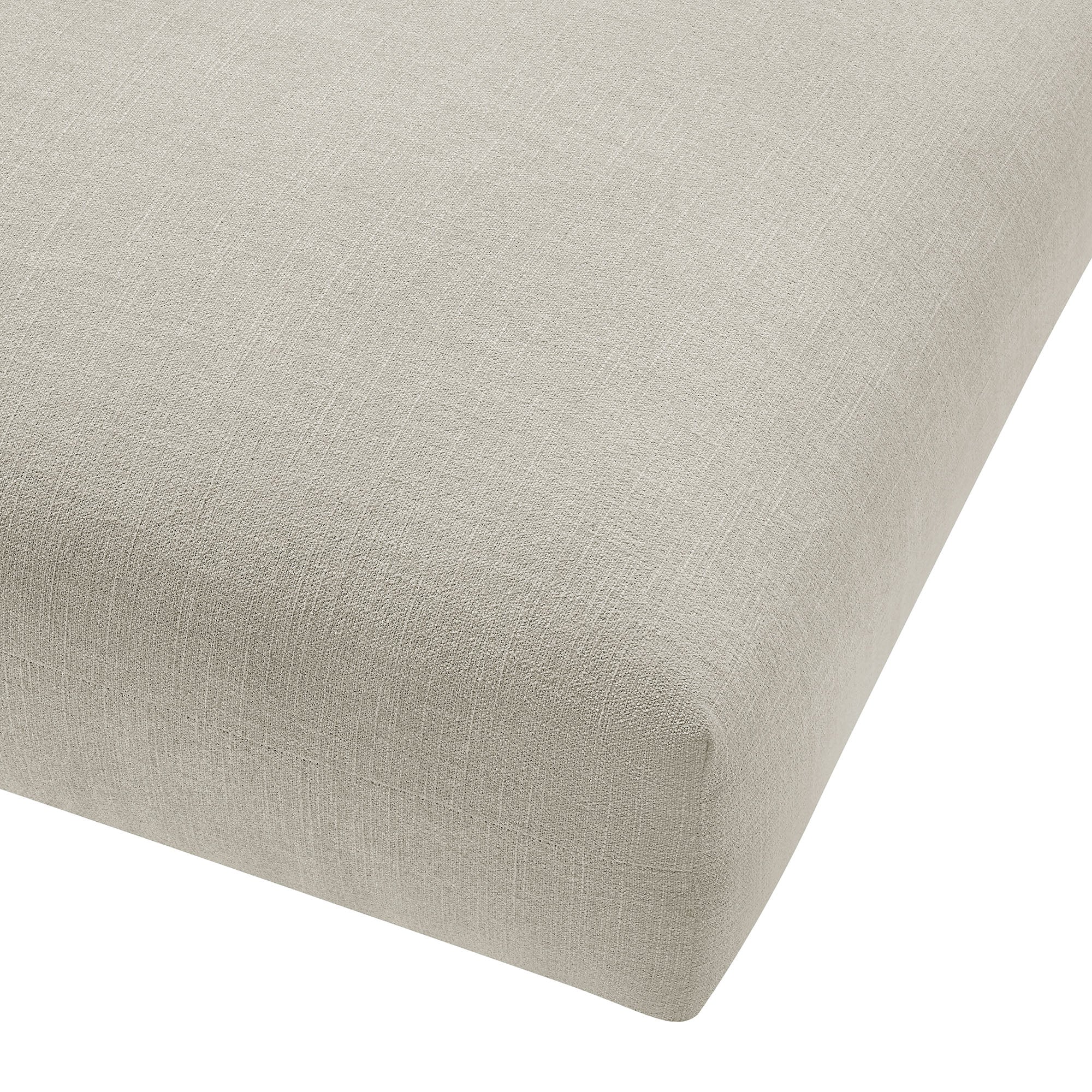 Solace Modular Upholstered Fabric Ottoman by Modway