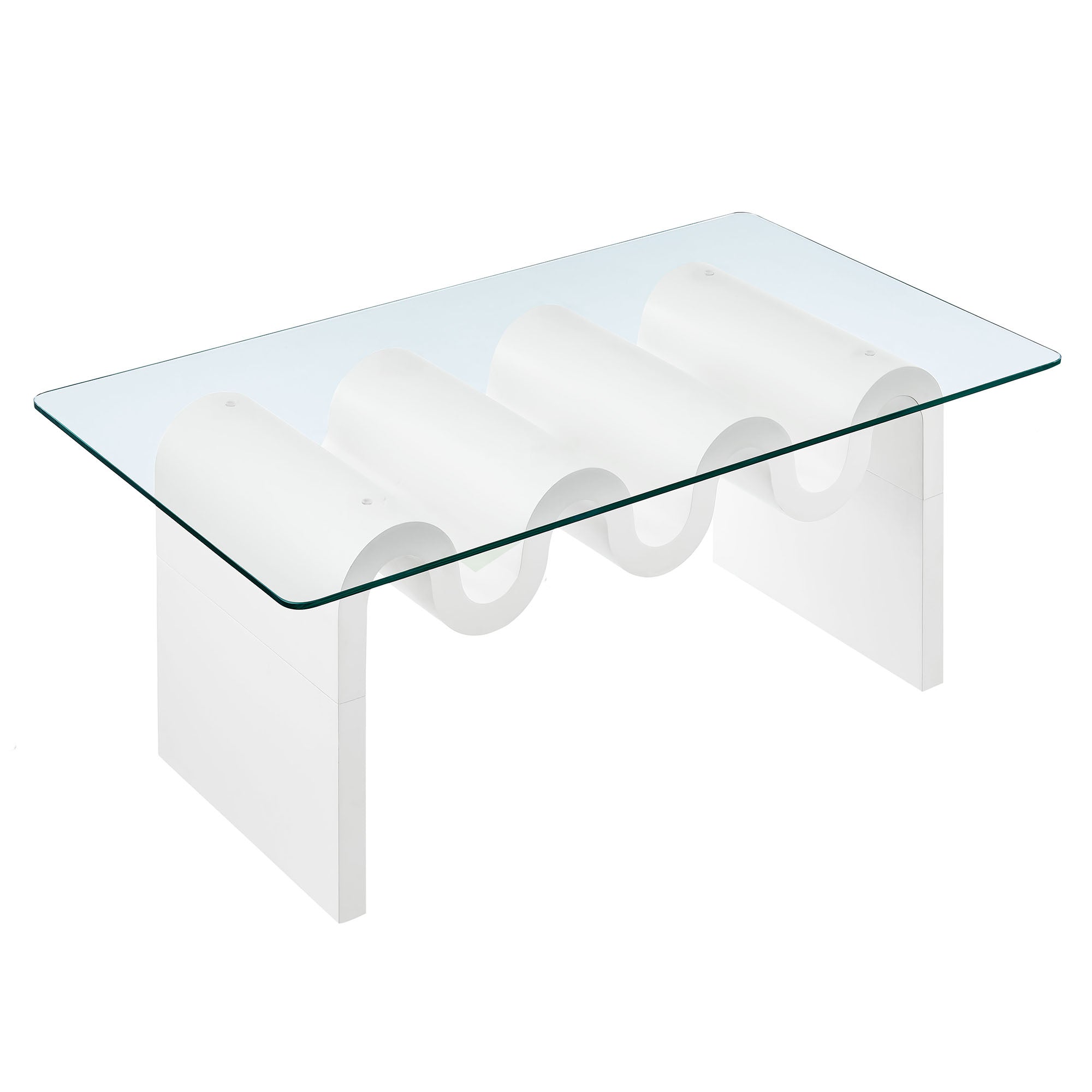 Ondine Glass Top Coffee Table by Modway - Best Buy Furniture