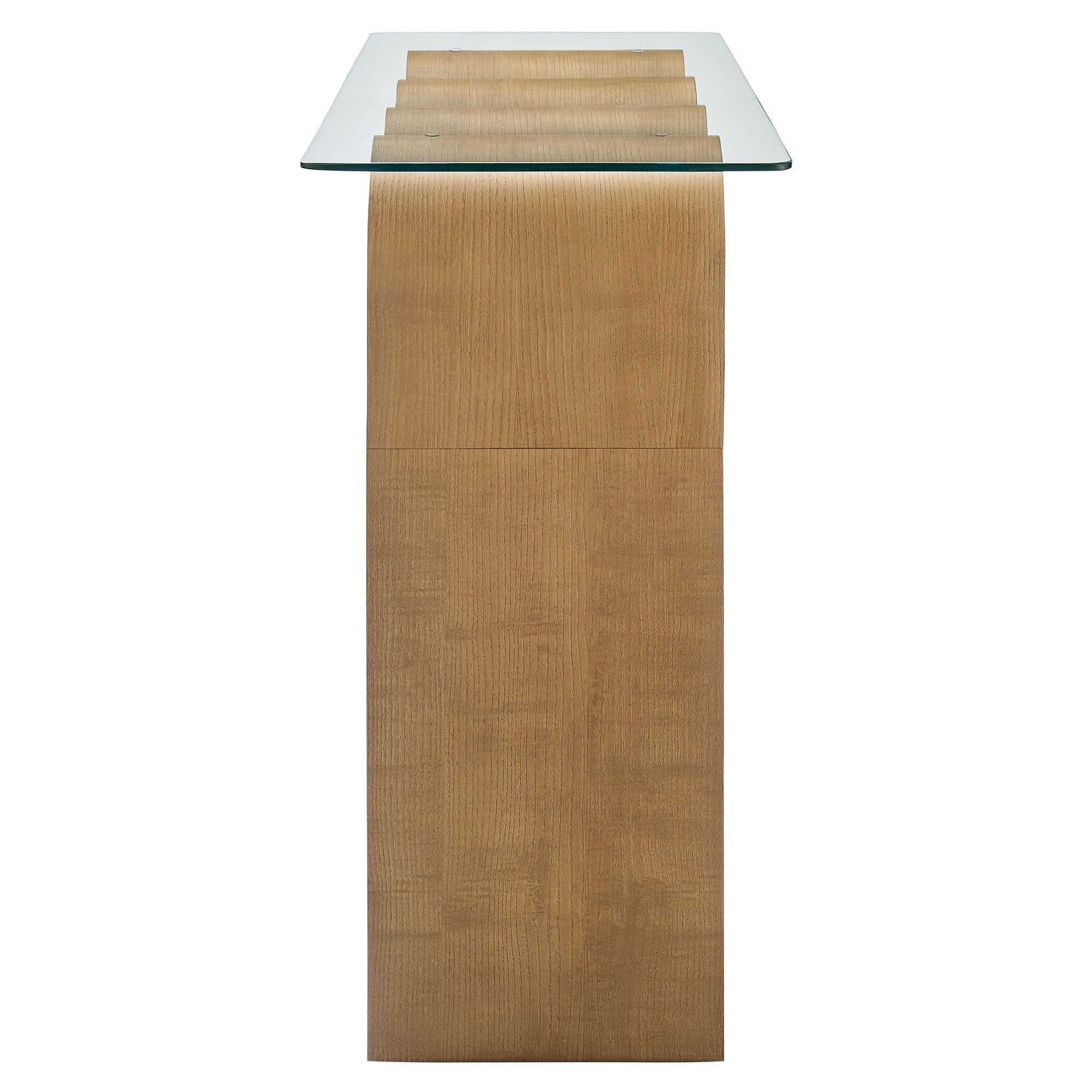 Ondine Glass Top 50" Console Table by Modway - Best Buy Furniture