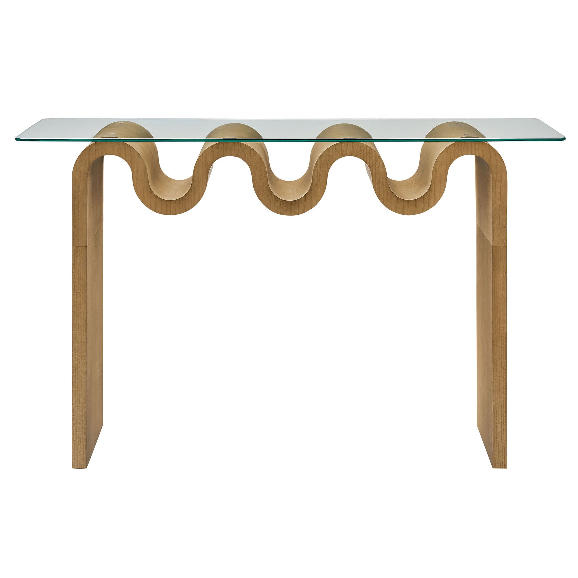 Ondine Glass Top 50" Console Table by Modway - Best Buy Furniture
