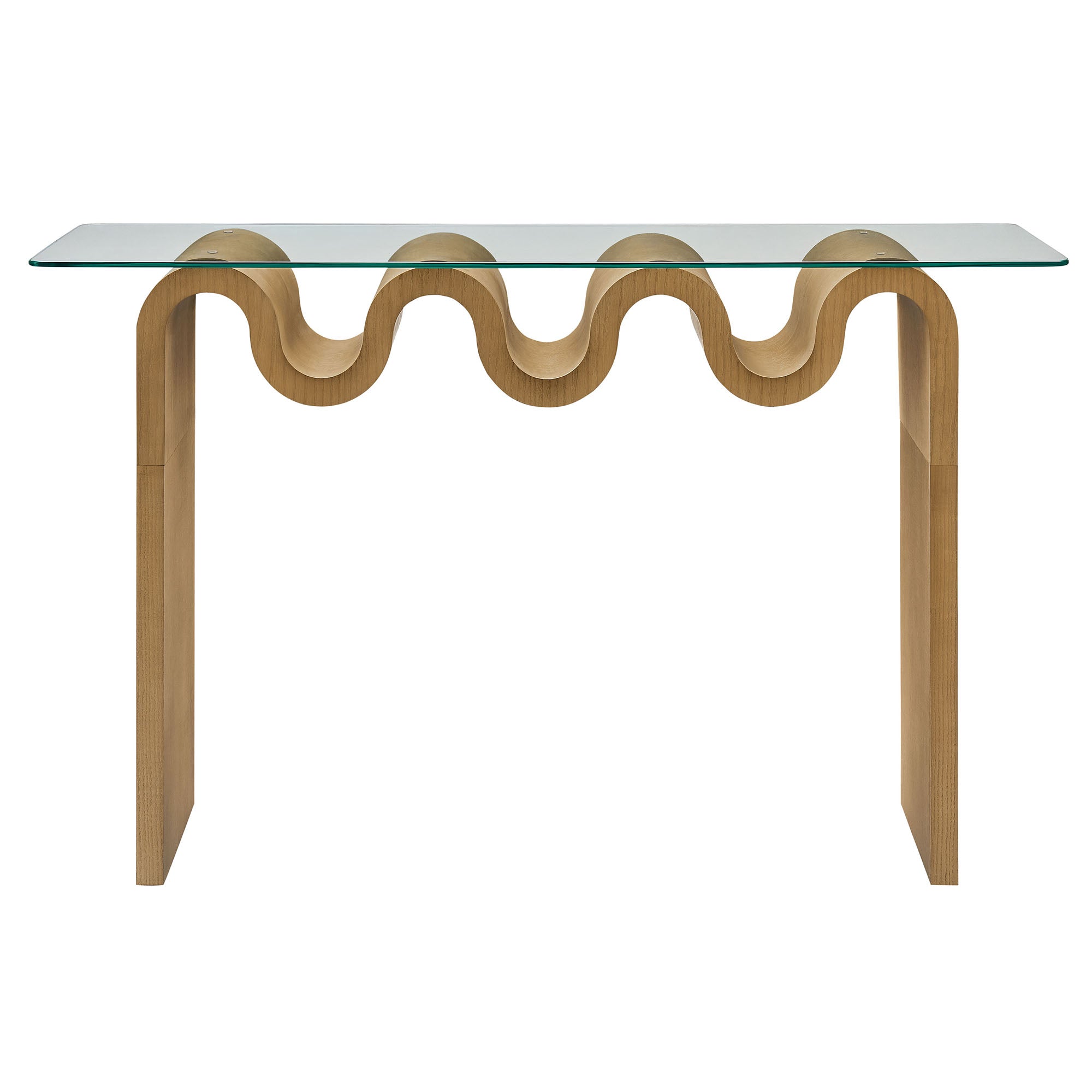Ondine Glass Top 50" Console Table by Modway - Best Buy Furniture