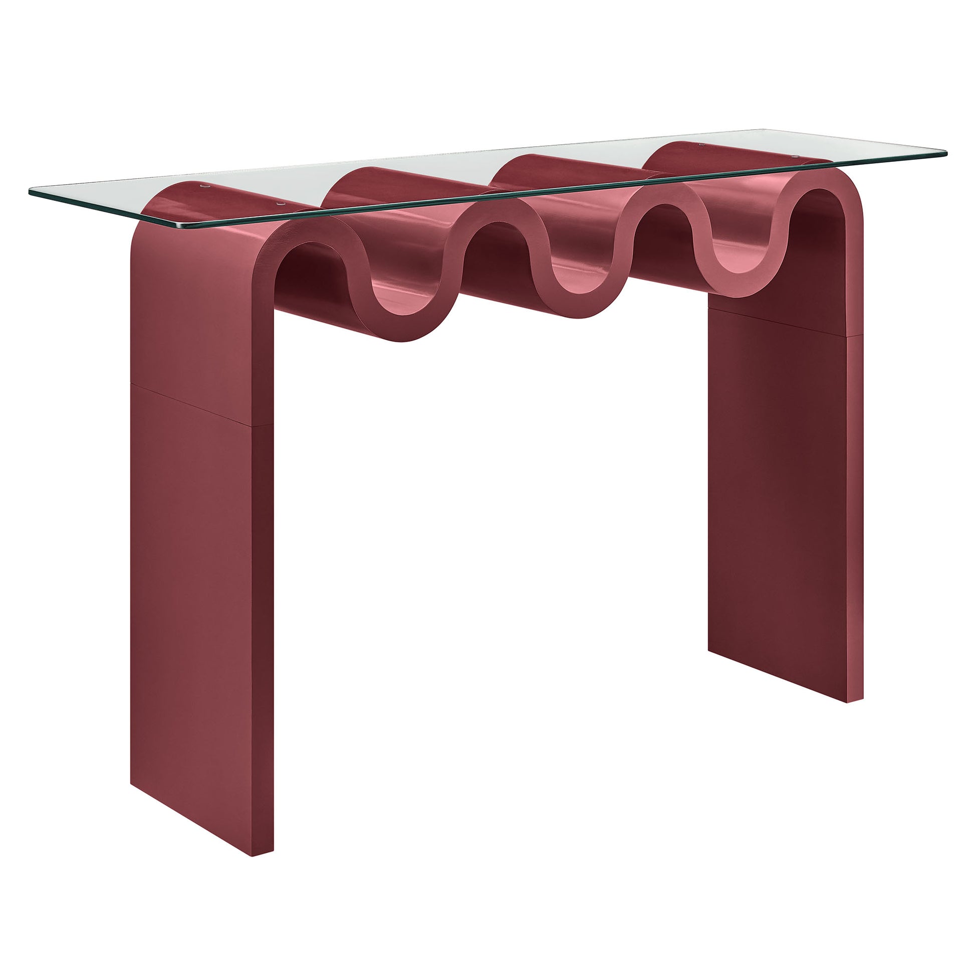 Ondine Glass Top 50" Console Table by Modway - Best Buy Furniture