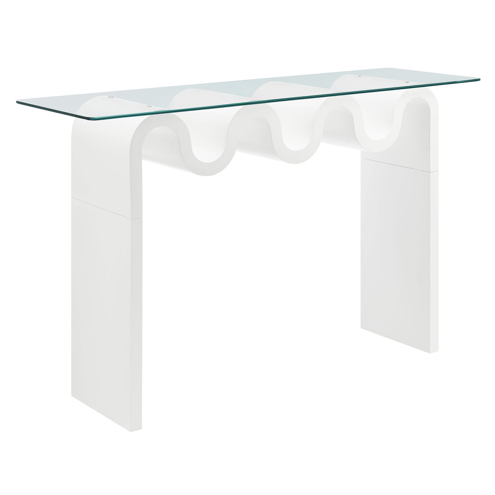 Ondine Glass Top 50" Console Table by Modway - Best Buy Furniture