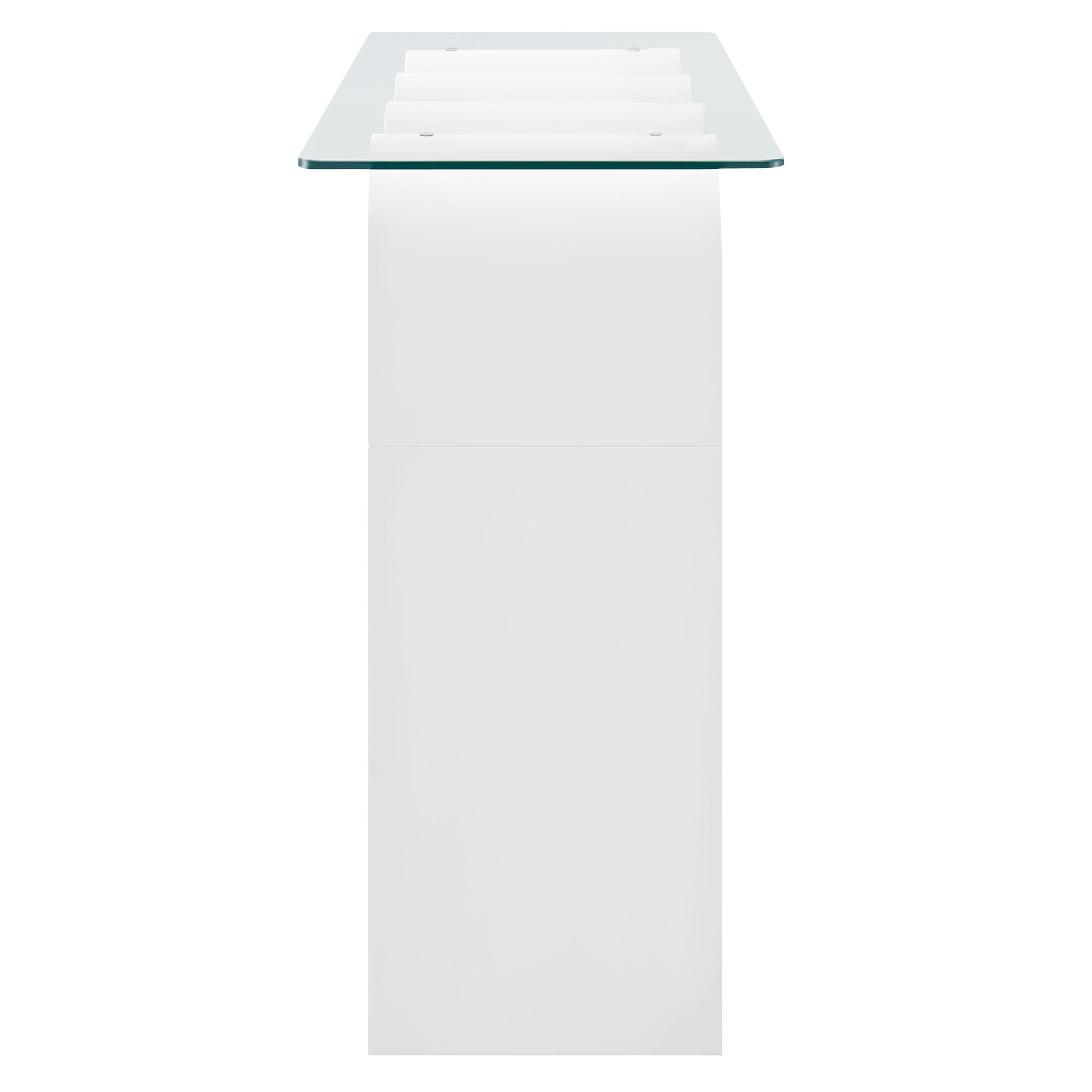 Ondine Glass Top 50" Console Table by Modway - Best Buy Furniture