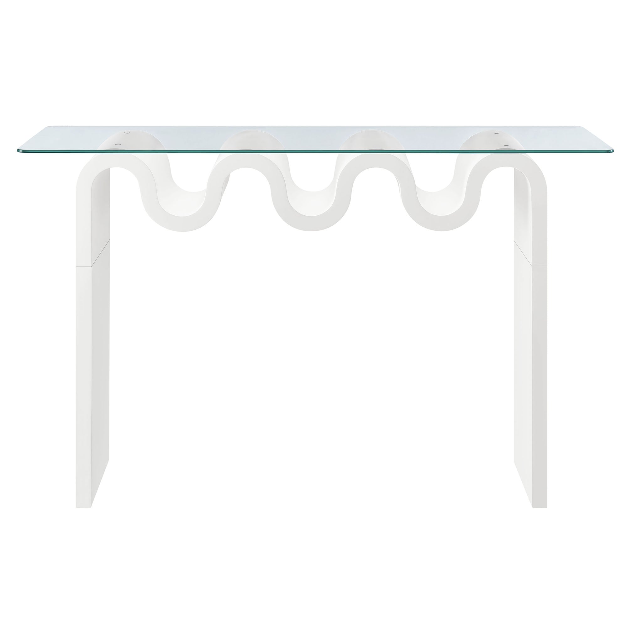 Ondine Glass Top 50" Console Table by Modway - Best Buy Furniture