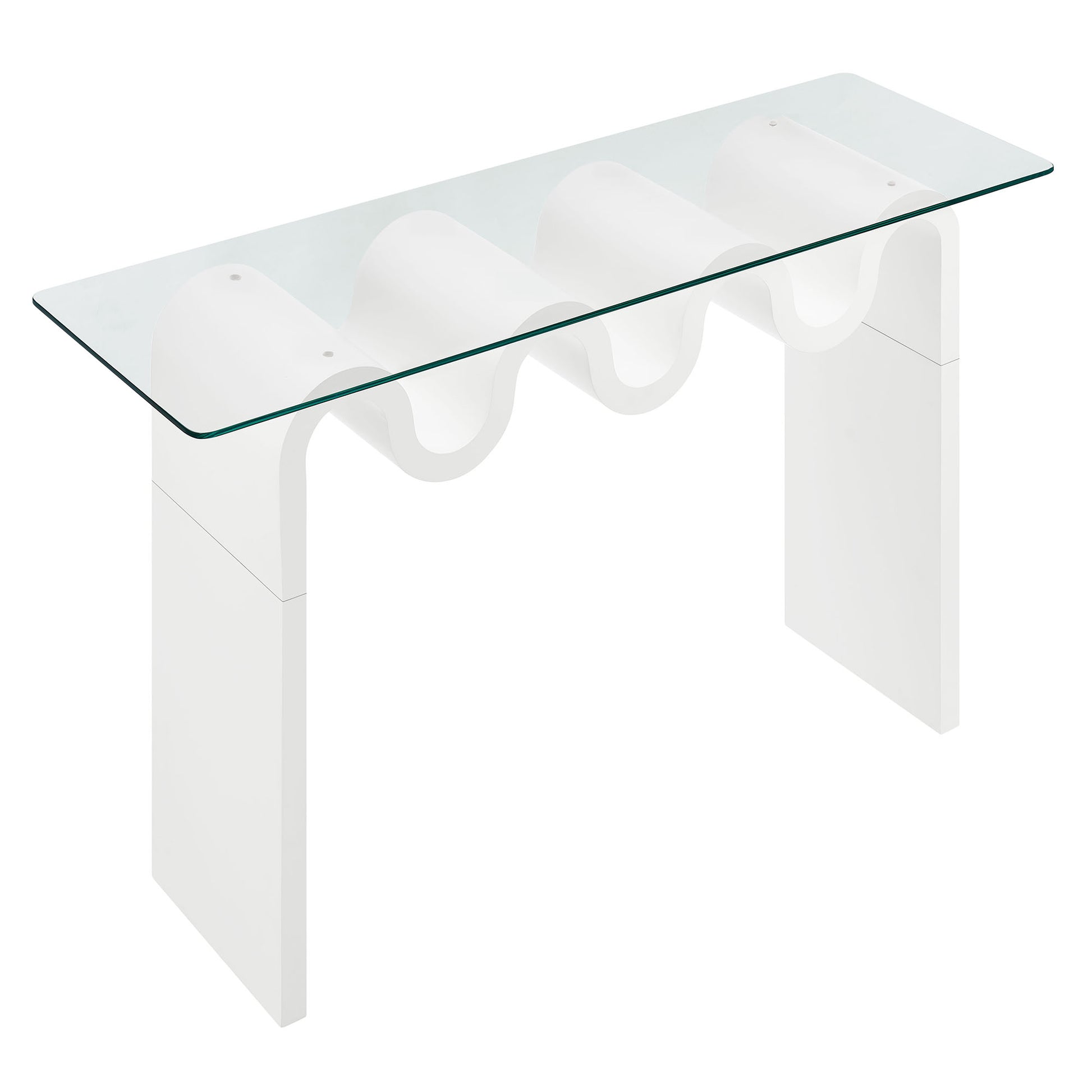 Ondine Glass Top 50" Console Table by Modway - Best Buy Furniture