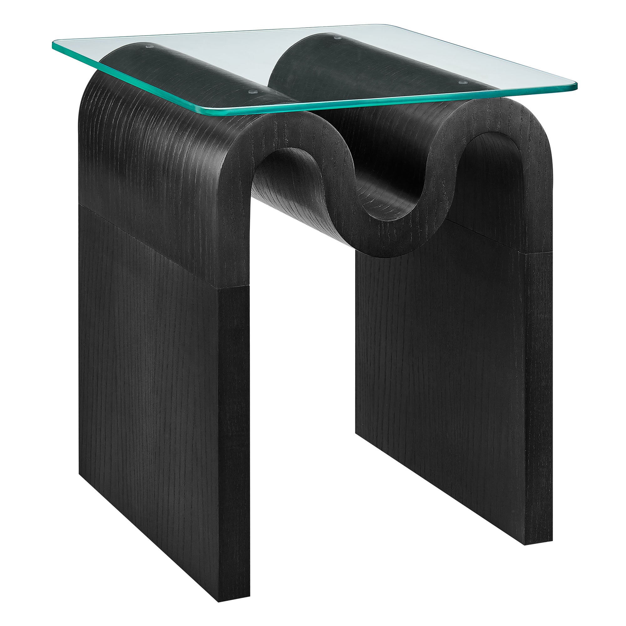 Ondine Glass Top Side Table by Modway - Best Buy Furniture