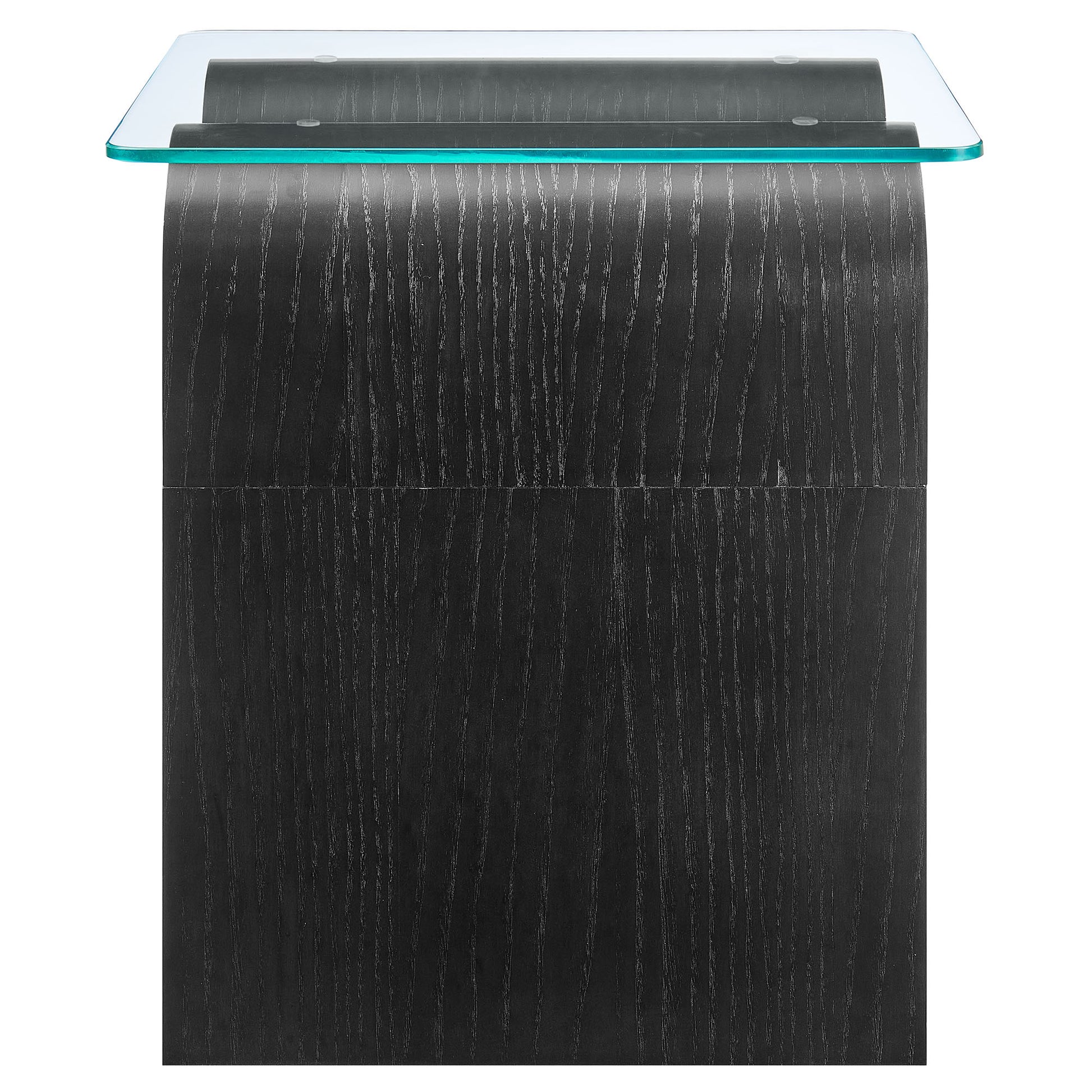 Ondine Glass Top Side Table by Modway - Best Buy Furniture