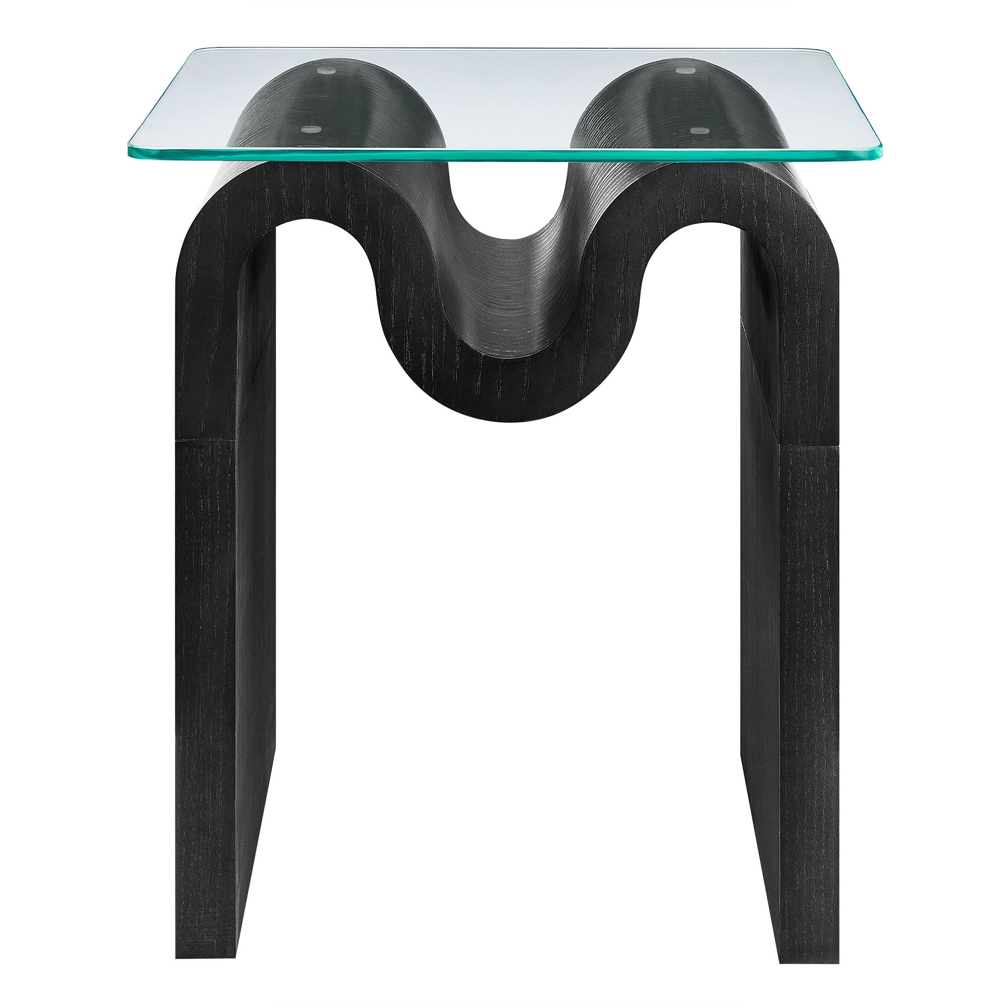 Ondine Glass Top Side Table by Modway - Best Buy Furniture
