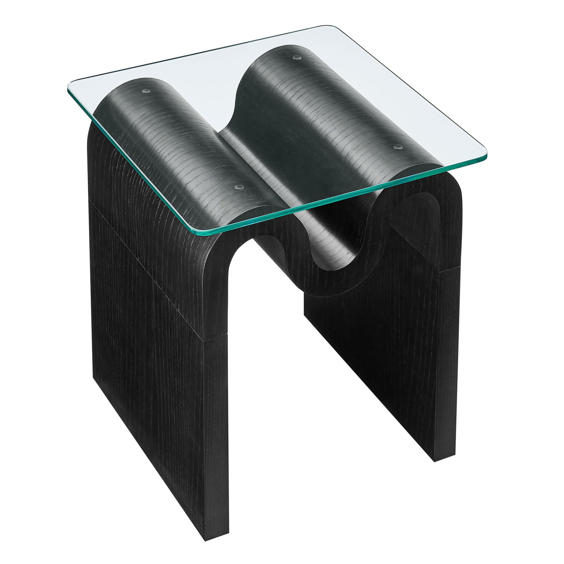 Ondine Glass Top Side Table by Modway - Best Buy Furniture