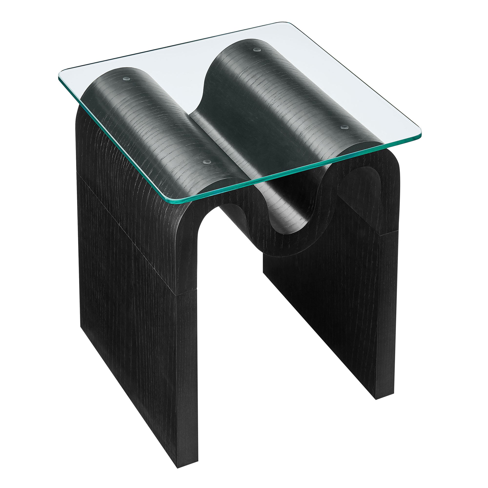 Ondine Glass Top Side Table by Modway - Best Buy Furniture
