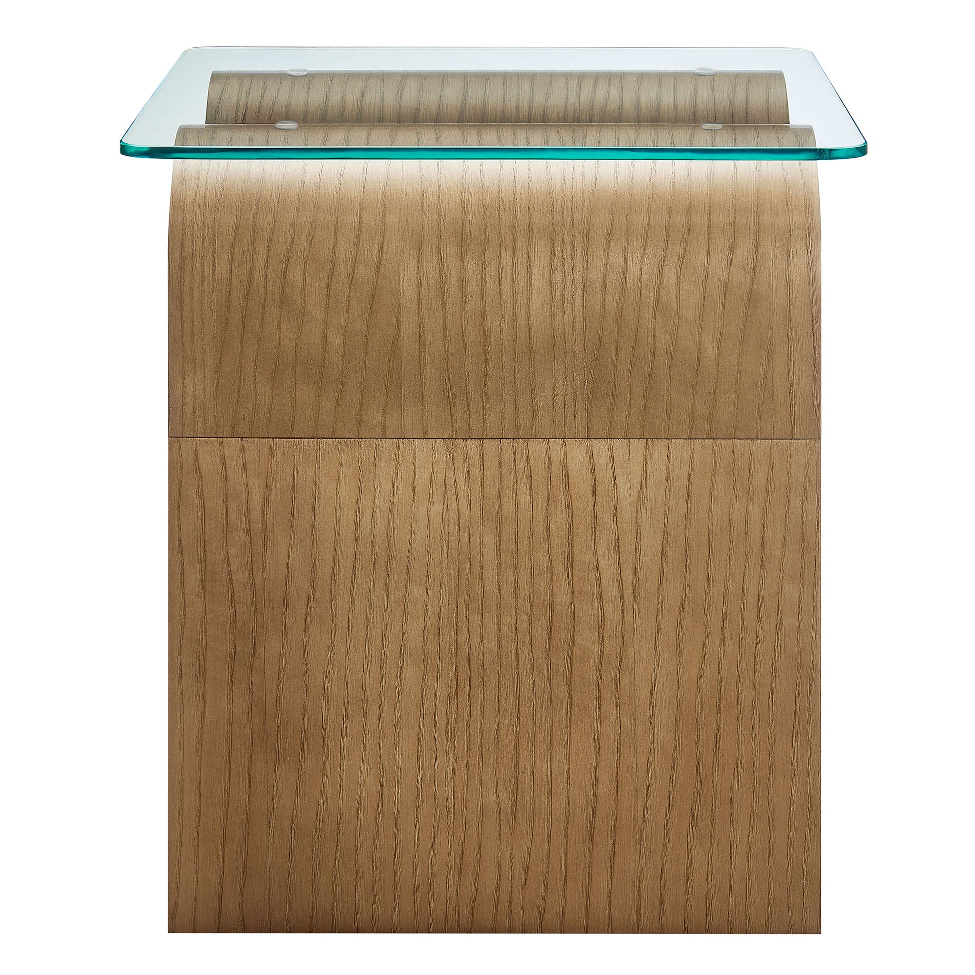 Ondine Glass Top Side Table by Modway - Best Buy Furniture