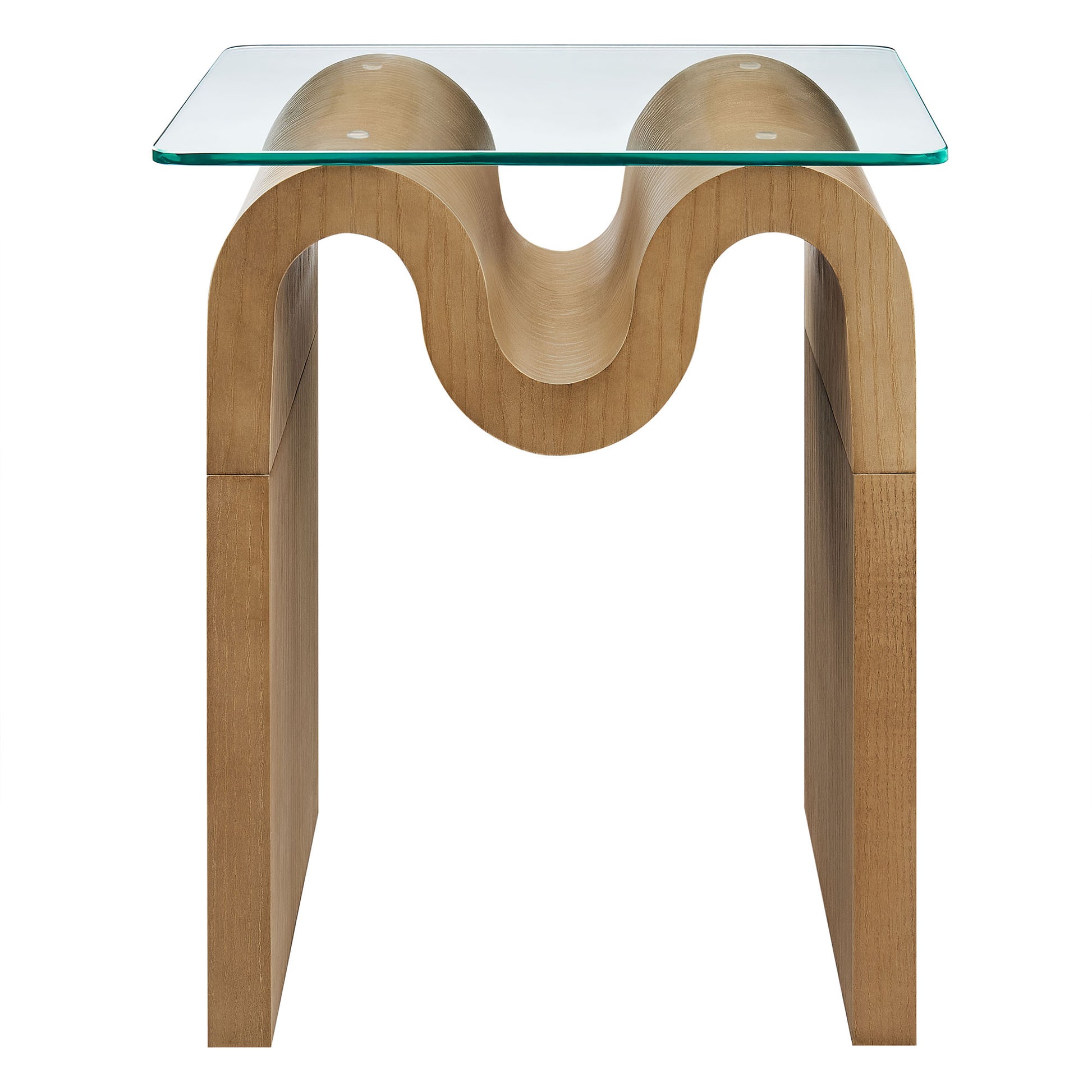 Ondine Glass Top Side Table by Modway - Best Buy Furniture