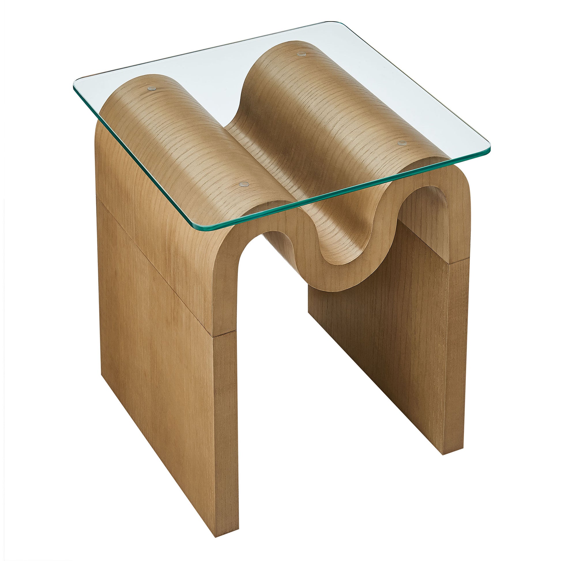 Ondine Glass Top Side Table by Modway - Best Buy Furniture
