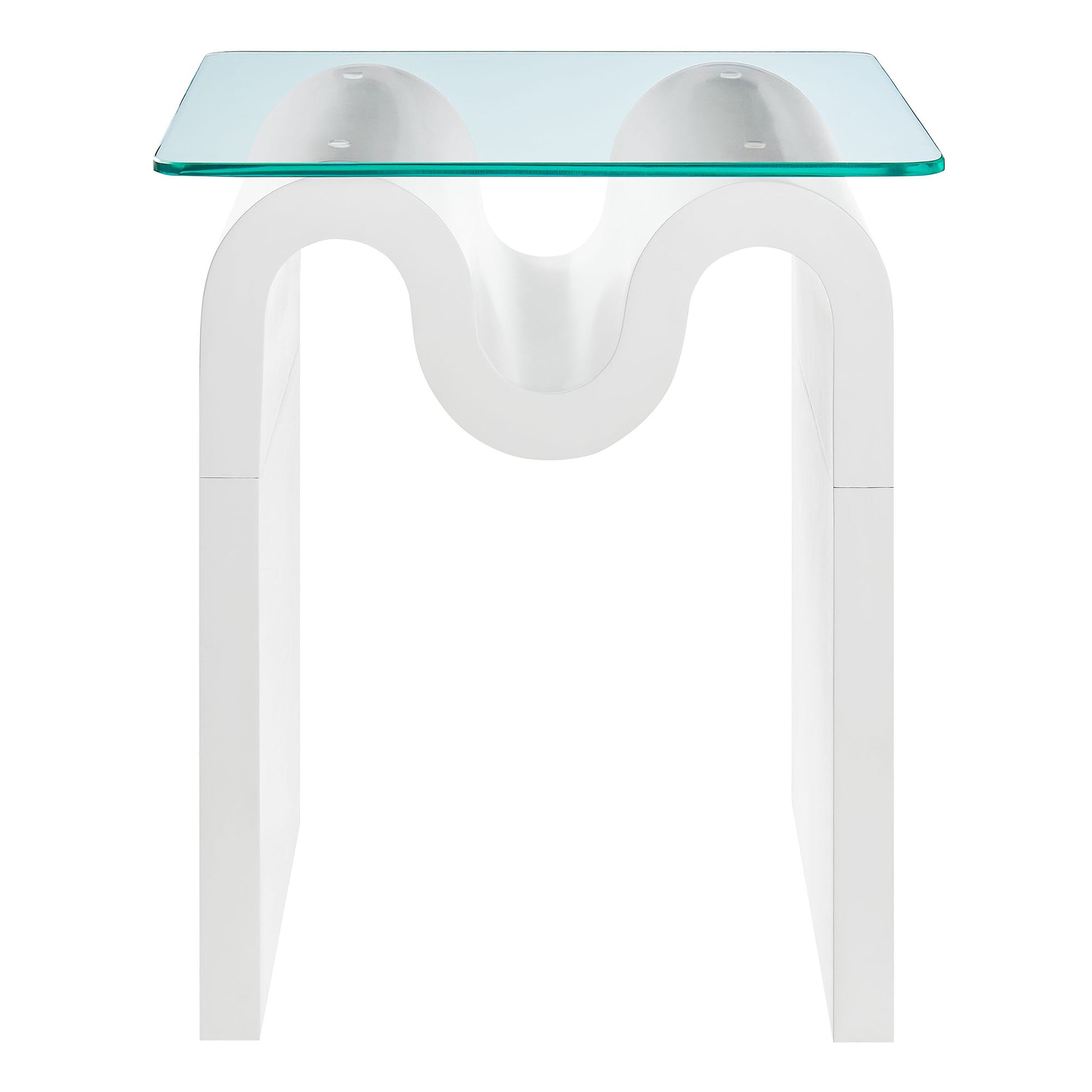 Ondine Glass Top Side Table by Modway - Best Buy Furniture