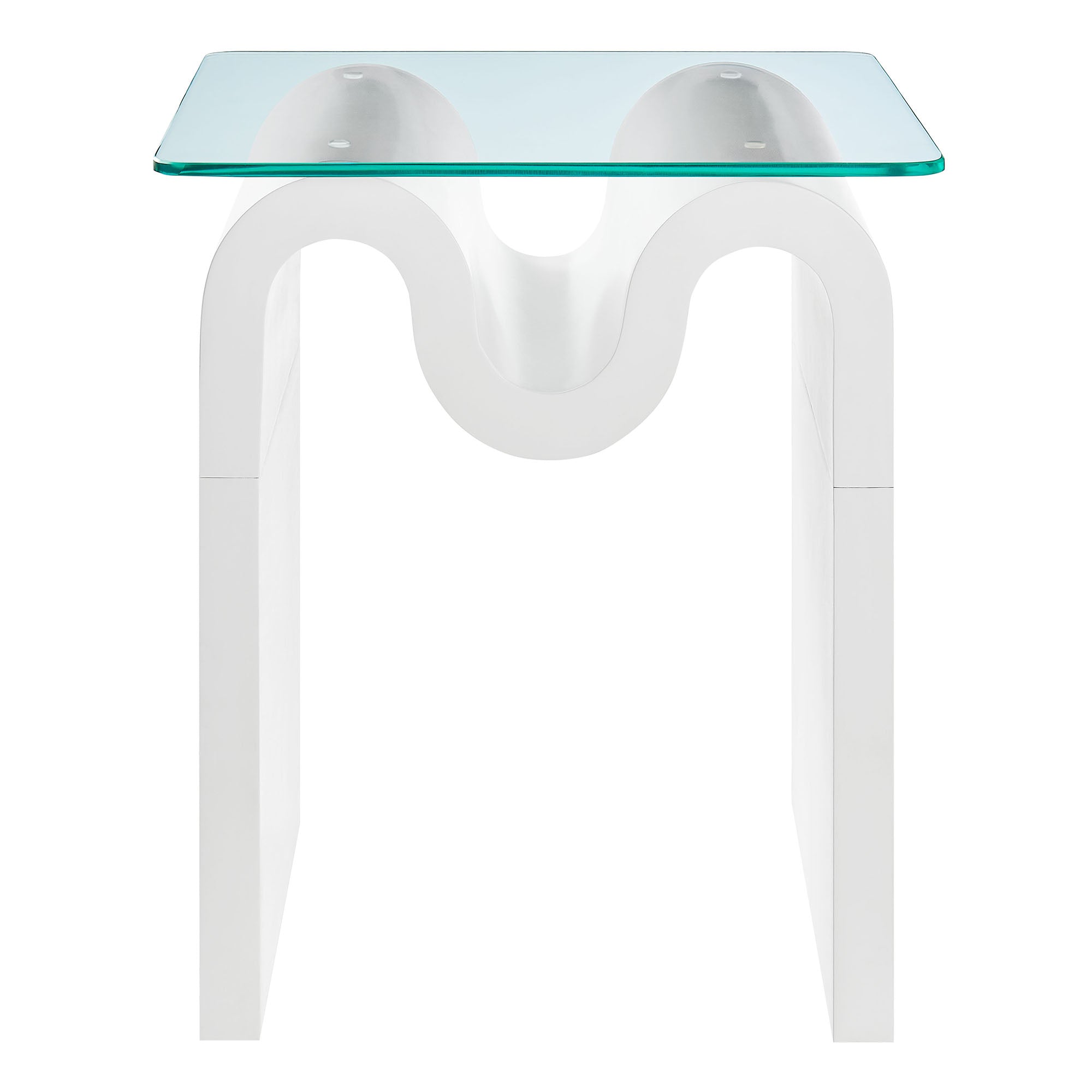 Ondine Glass Top Side Table by Modway - Best Buy Furniture