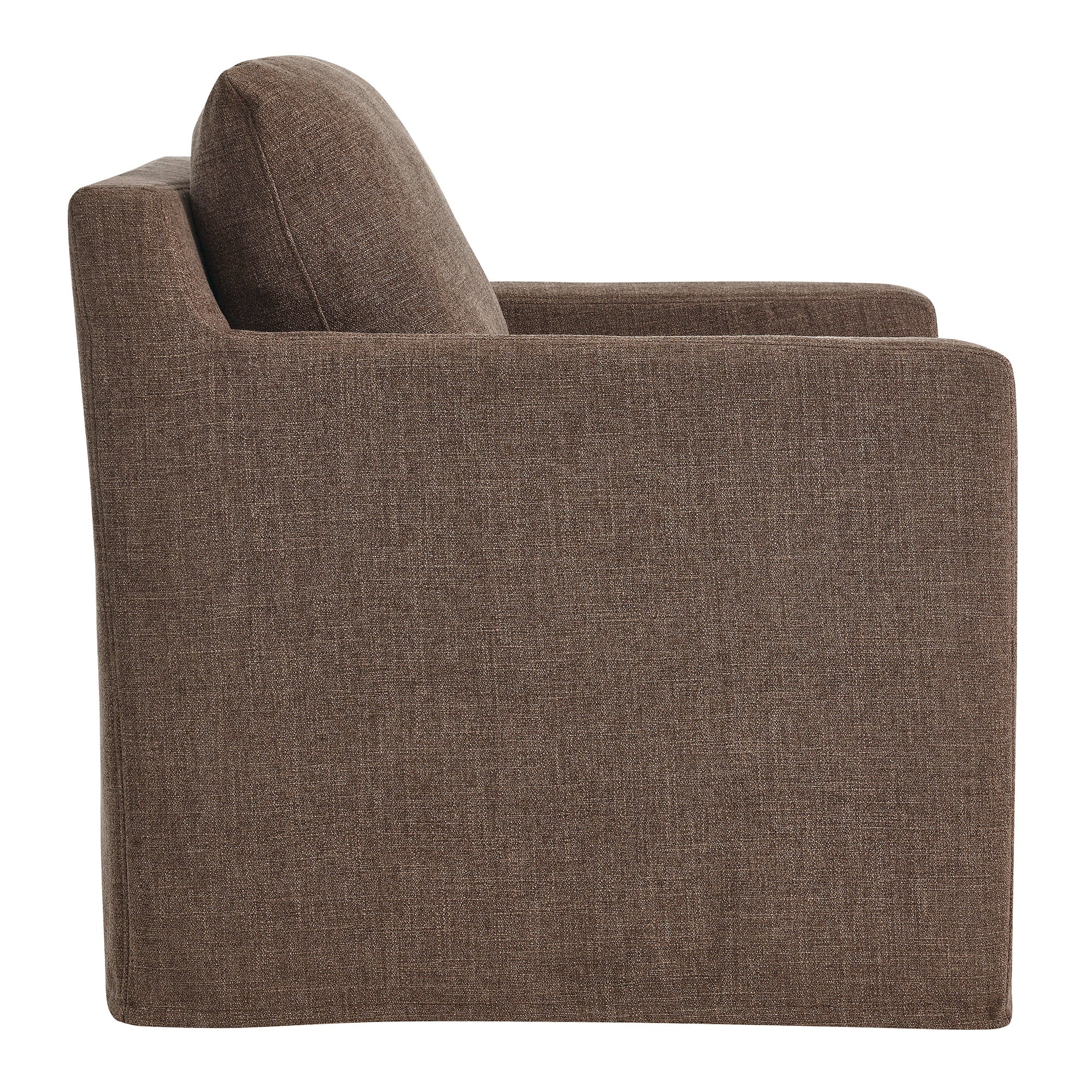 Serene Fabric Slipcovered Swivel Armchair by Modway