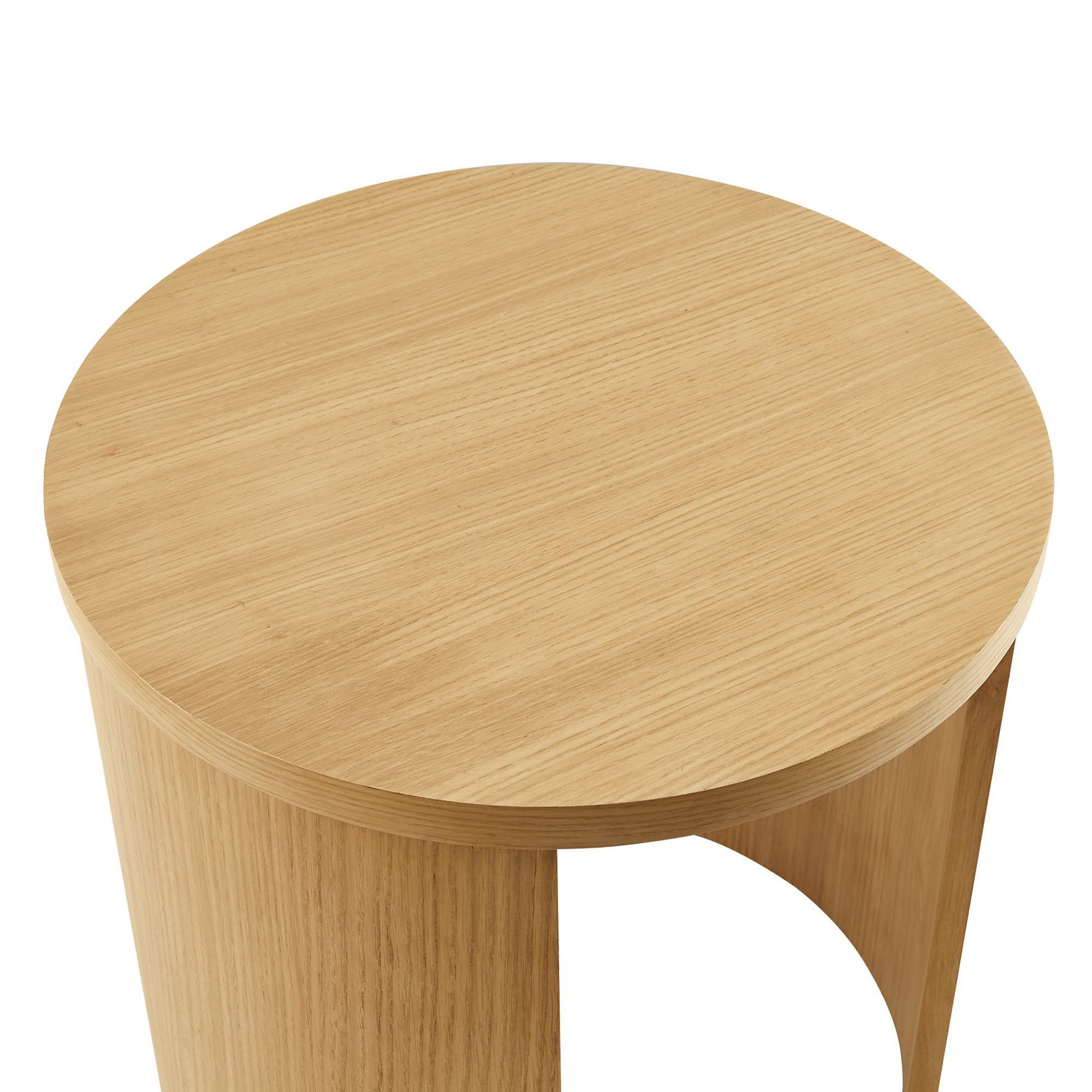 Aspect Round Wood End Table by Modway