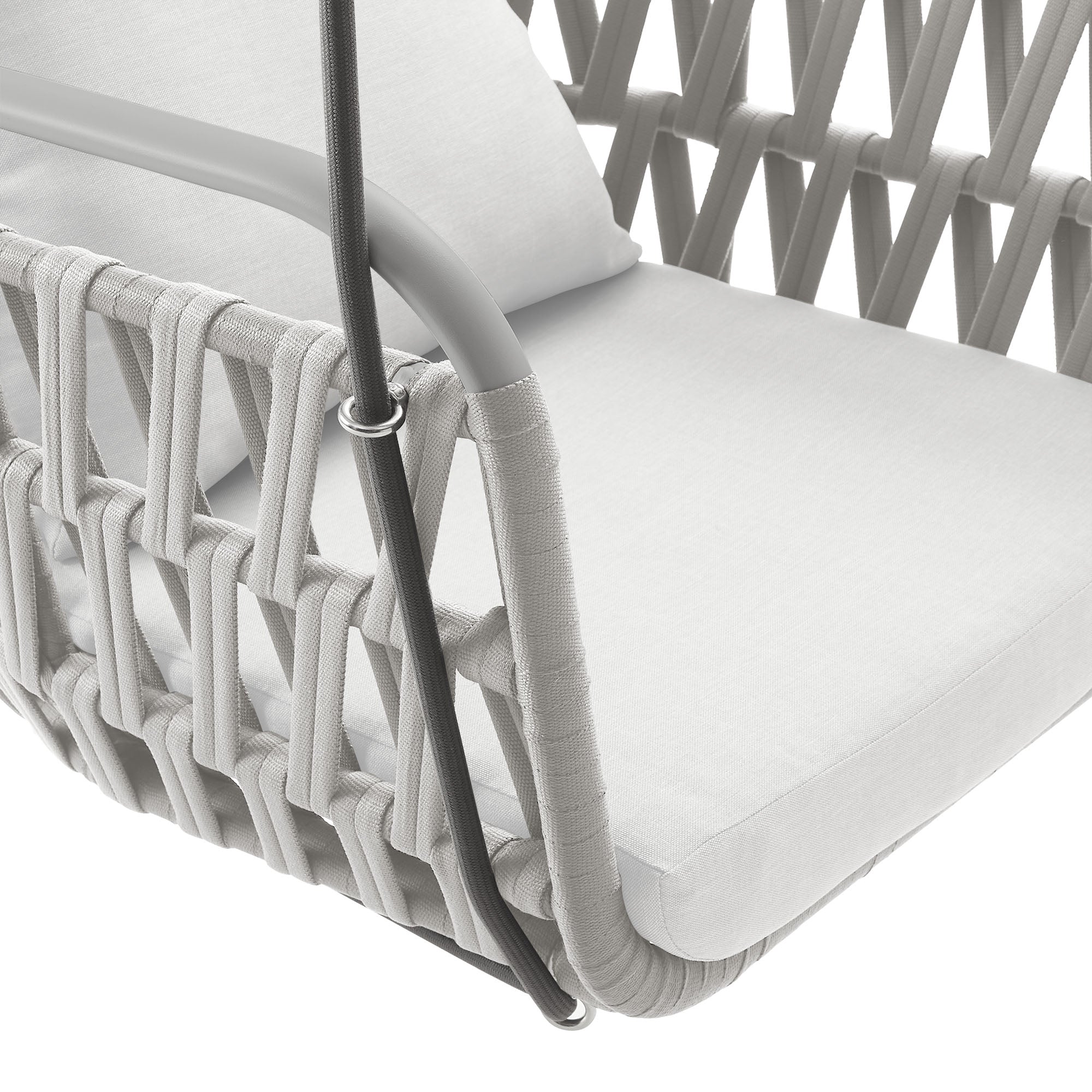 Kaliah Outdoor Patio Aluminum Swing Chair by Modway