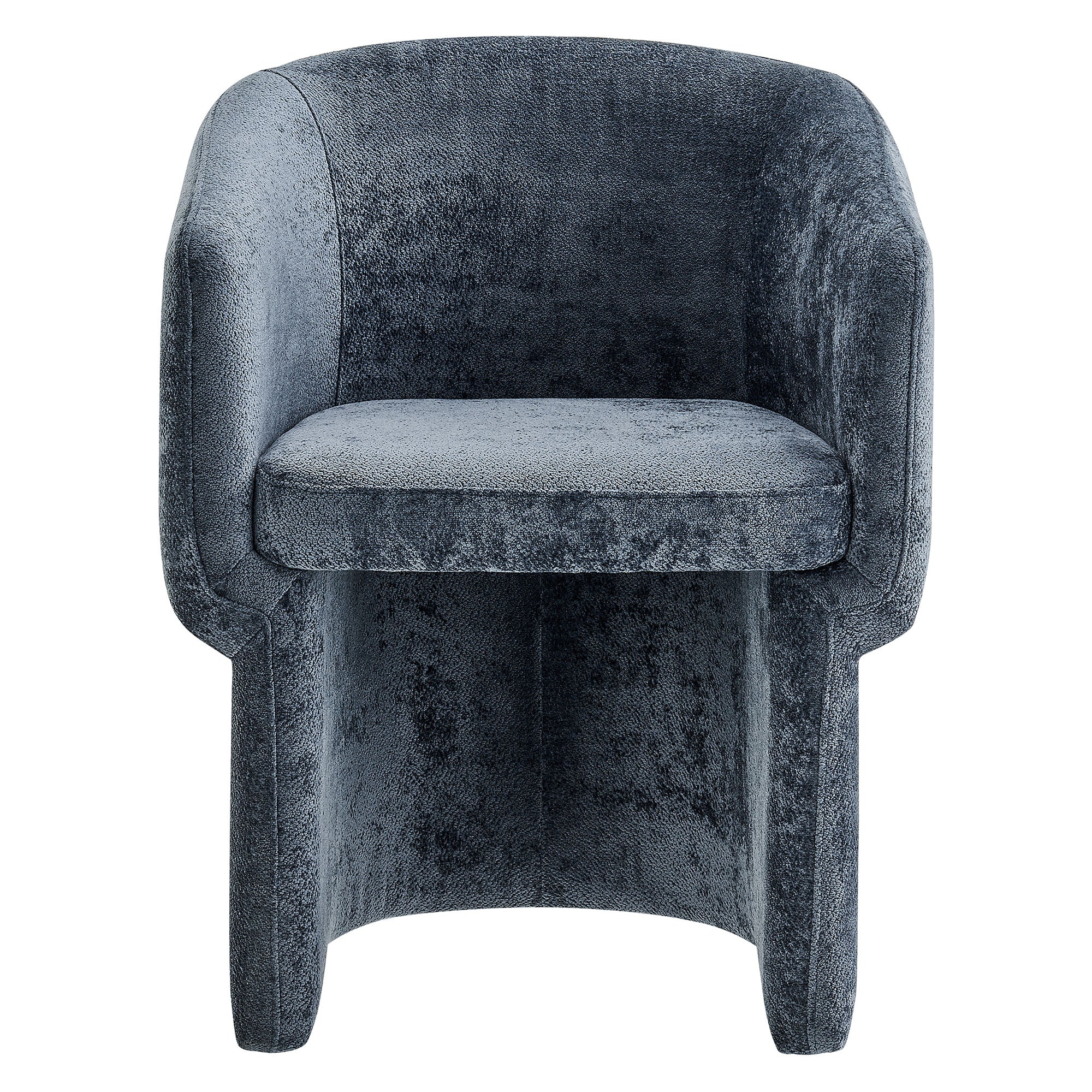 Verity Barrel Back Chenille Dining Armchair by Modway