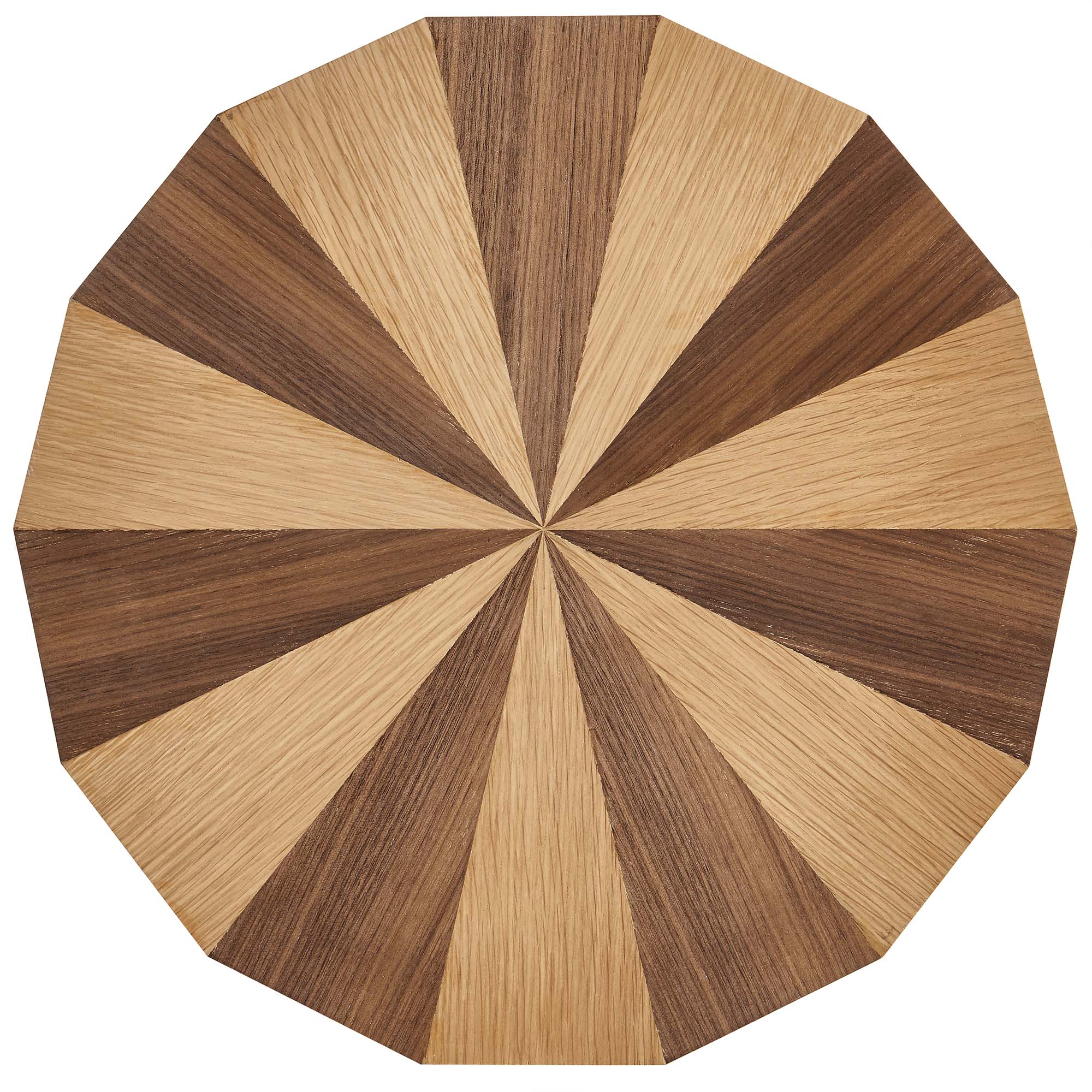 Twirl Two-Toned Wood Veneer Side Table by Modway