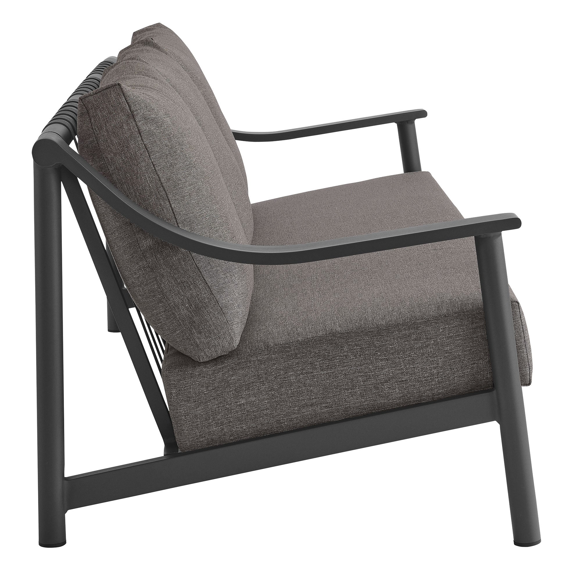 Terrace Outdoor Patio Aluminum Sofa by Modway