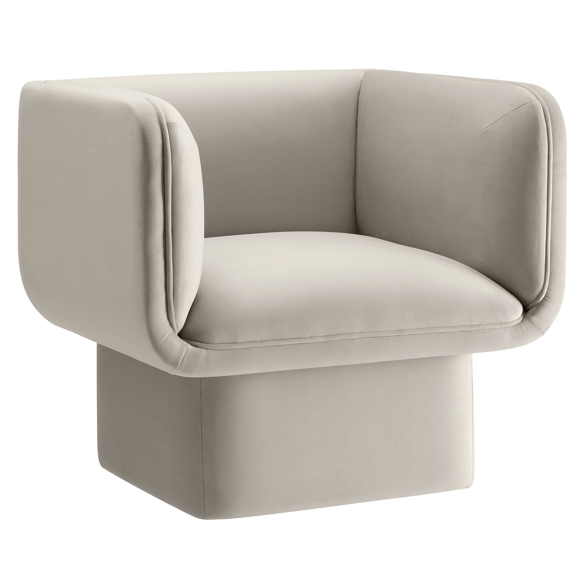 Tate Performance Velvet Accent Chair - Best Buy Furniture