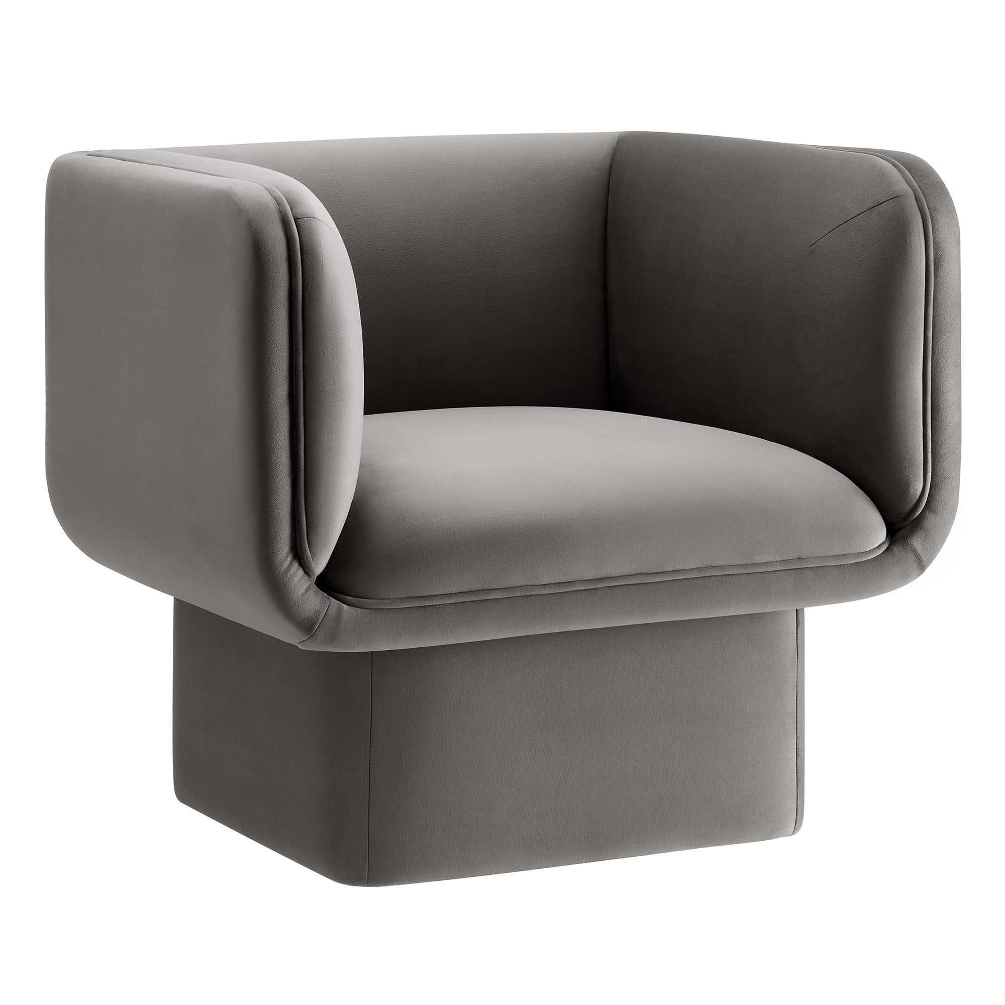 Tate Performance Velvet Accent Chair