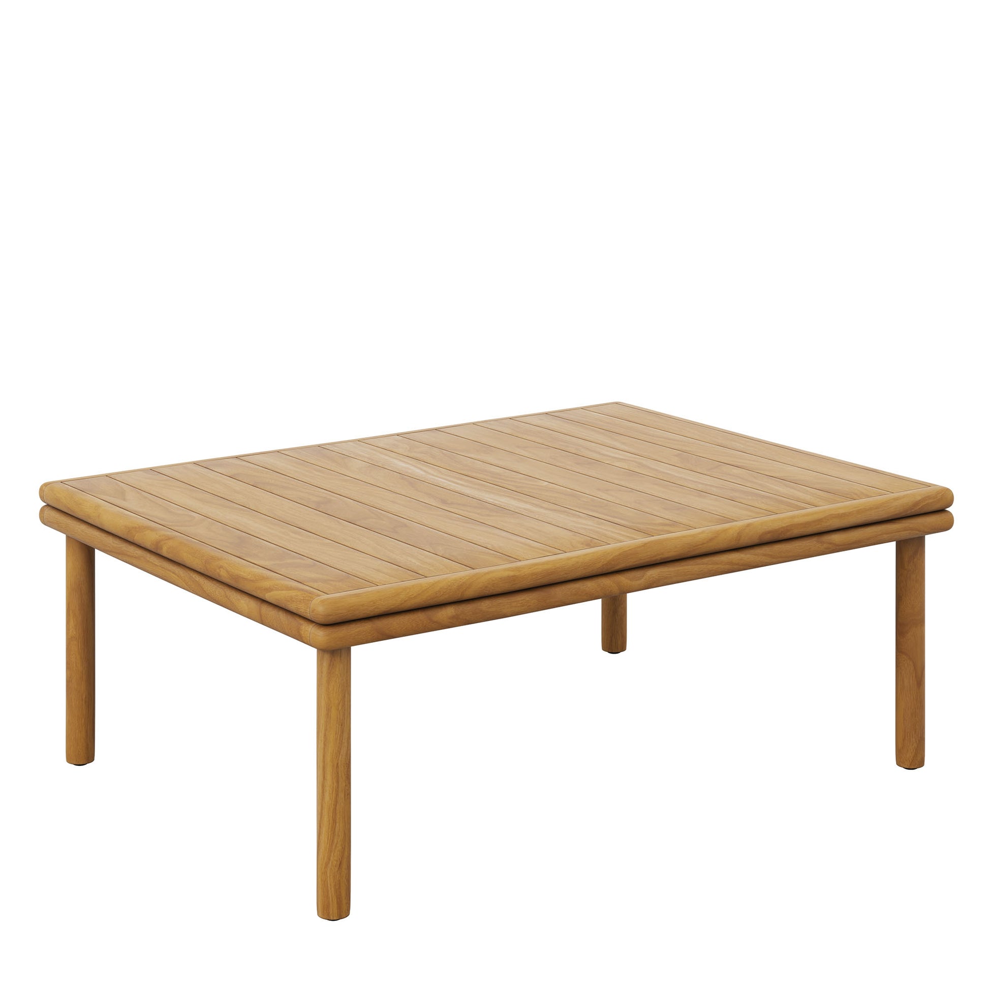 Wren Outdoor Patio Teak Wood Coffee Table by Modway - Best Buy Furniture