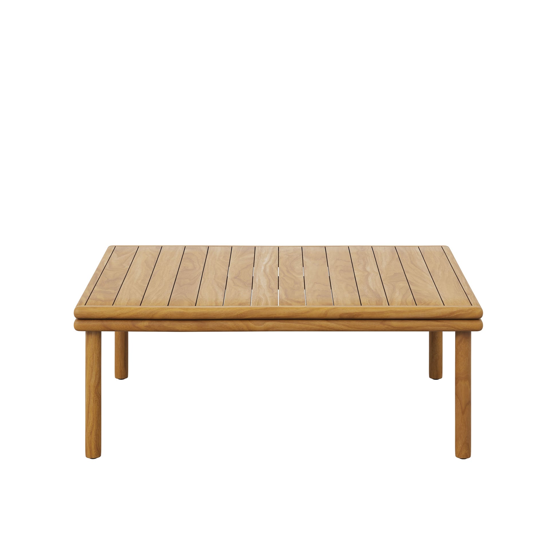 Wren Outdoor Patio Teak Wood Coffee Table by Modway - Best Buy Furniture