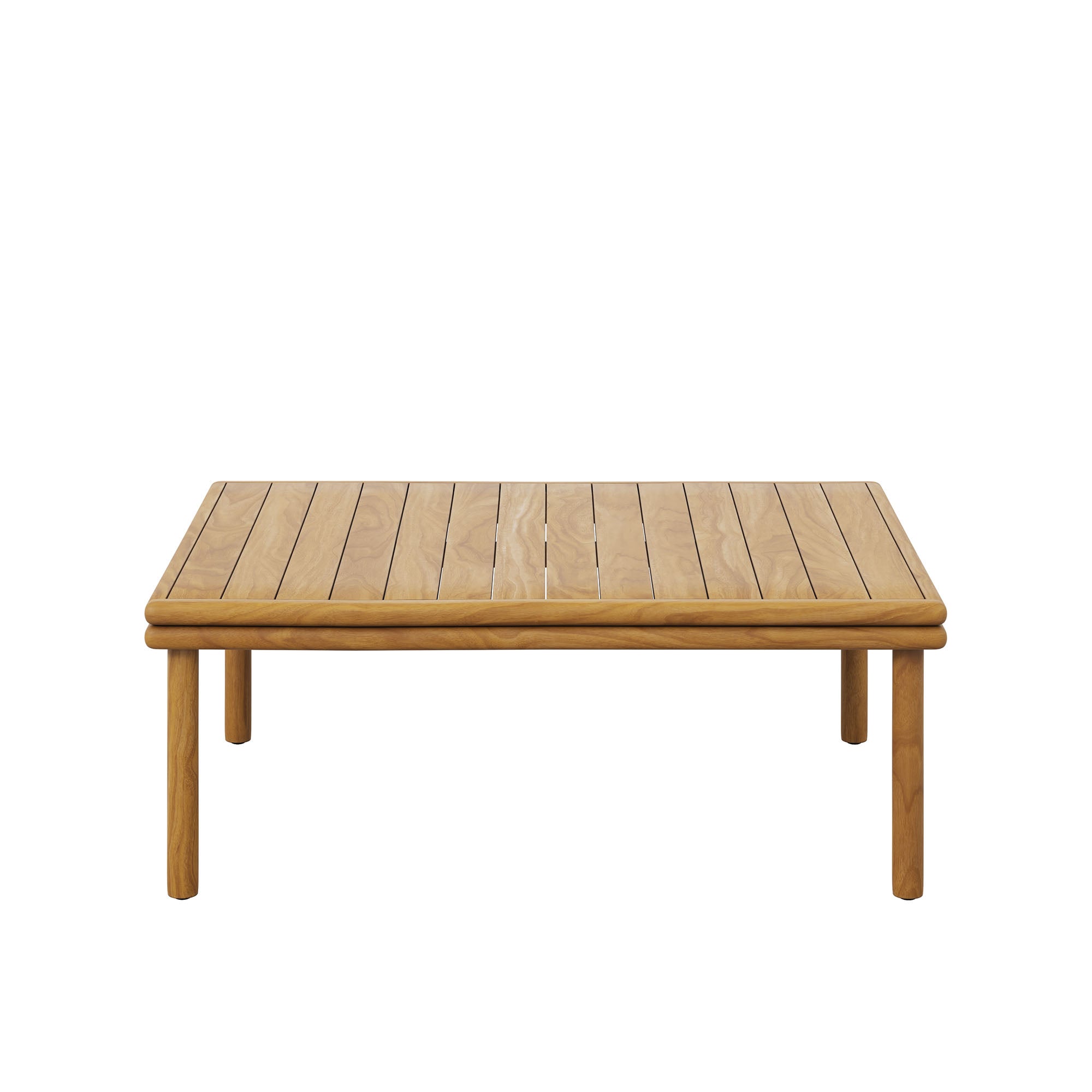 Wren Outdoor Patio Teak Wood Coffee Table by Modway - Best Buy Furniture