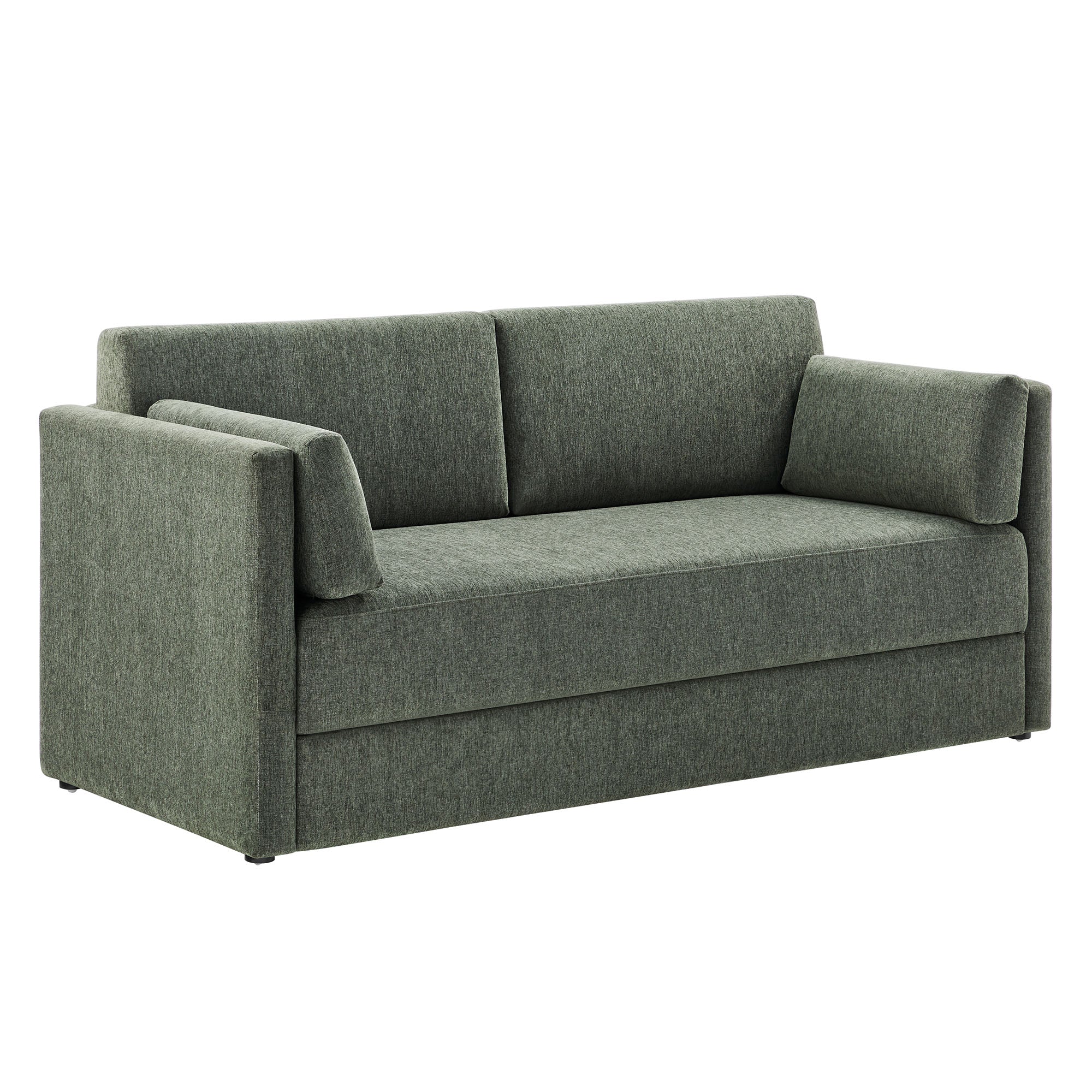 Linden Upholstered Heathered Chenille Sofa by Modway - Best Buy Furniture