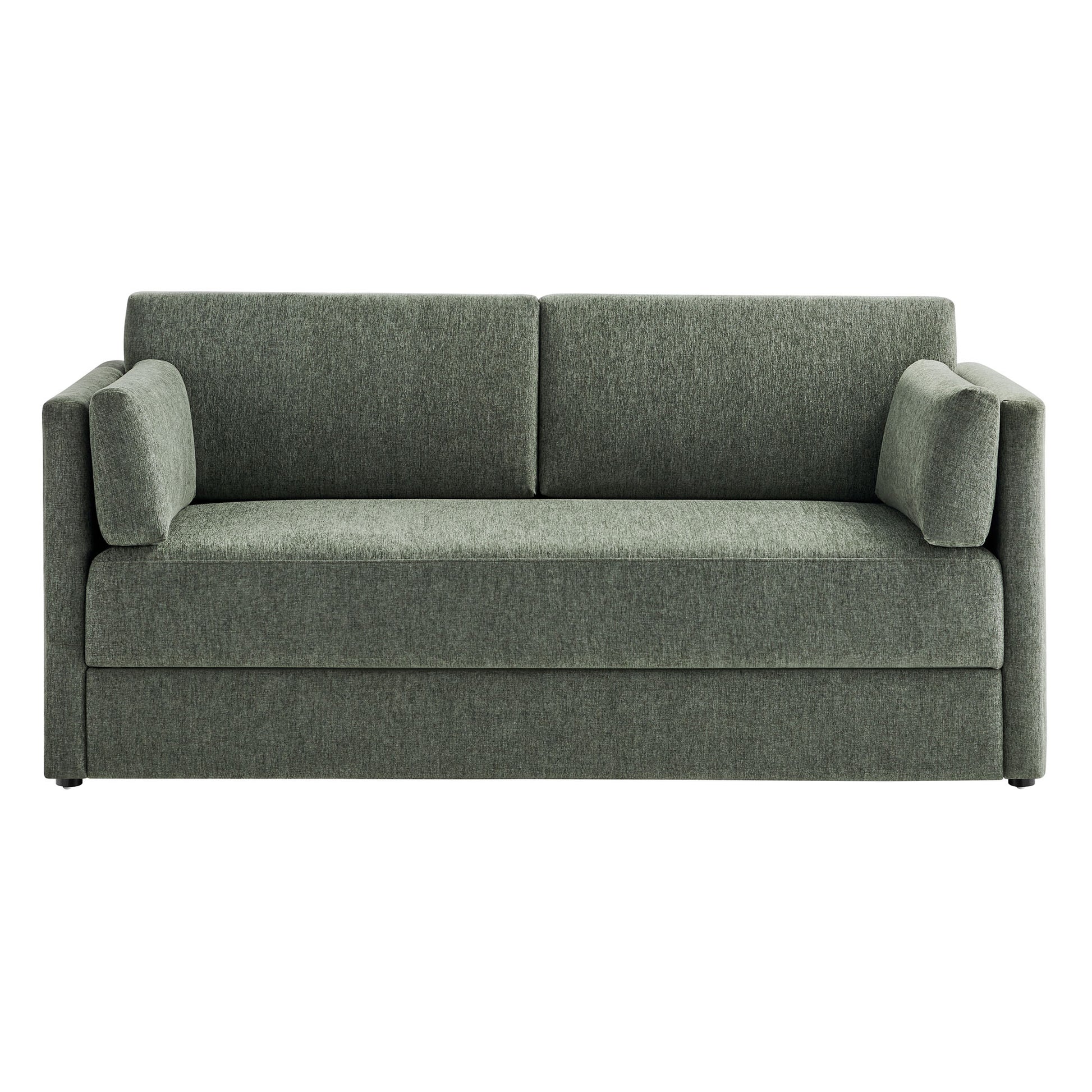 Linden Upholstered Heathered Chenille Sofa by Modway - Best Buy Furniture