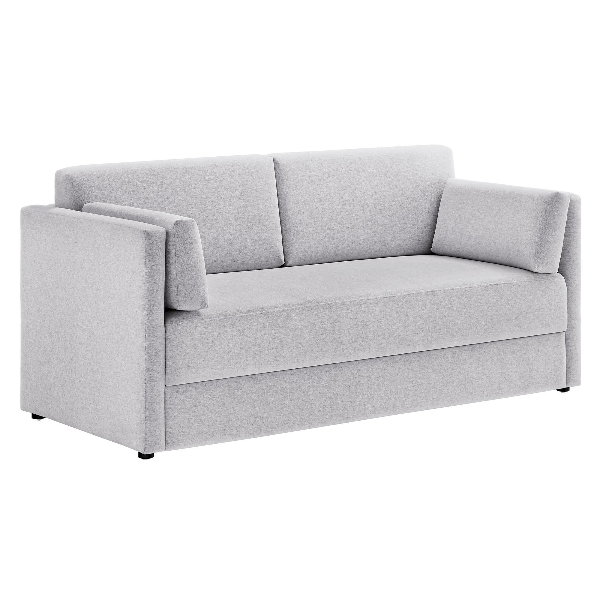 Linden Upholstered Heathered Chenille Sofa by Modway - Best Buy Furniture