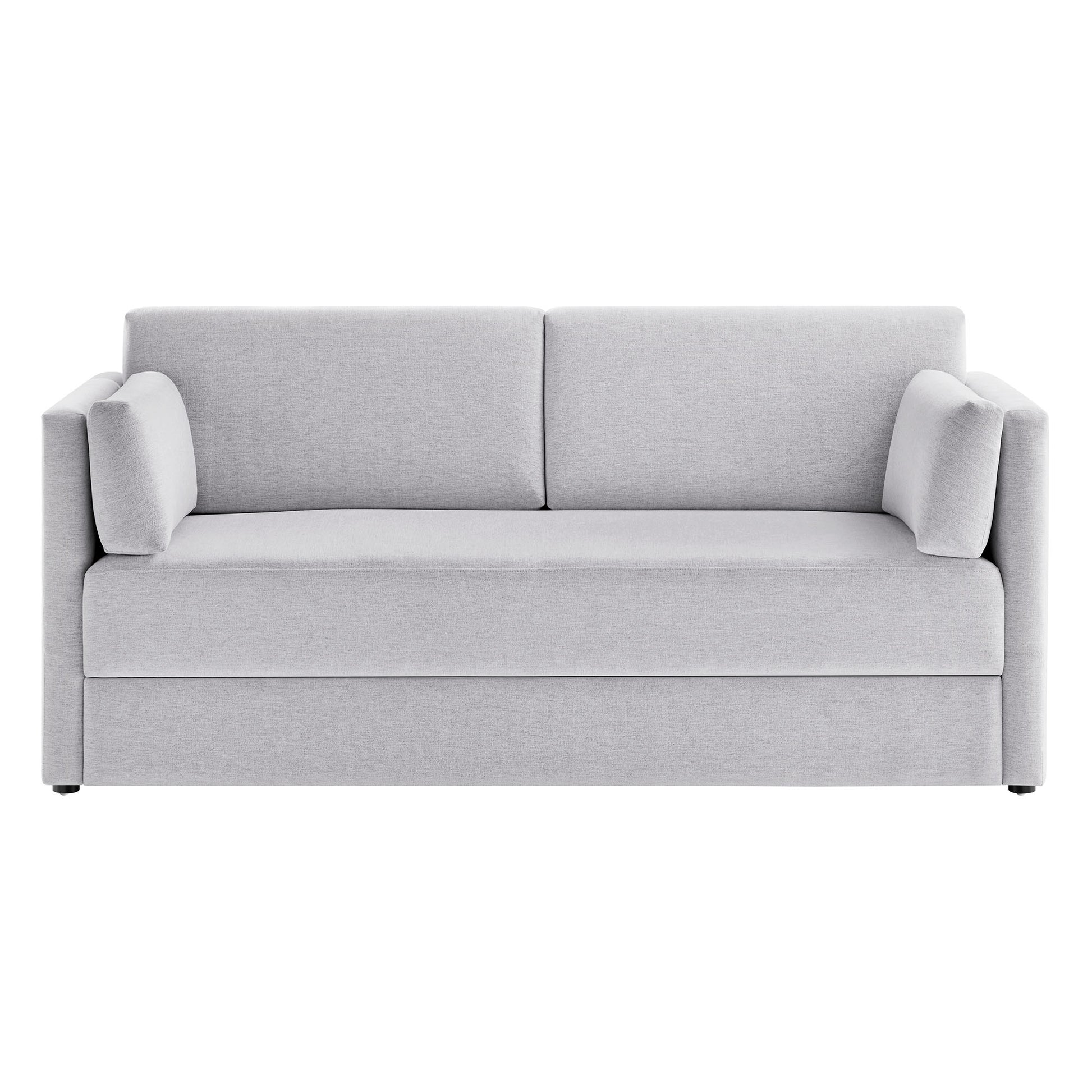 Linden Upholstered Heathered Chenille Sofa by Modway - Best Buy Furniture