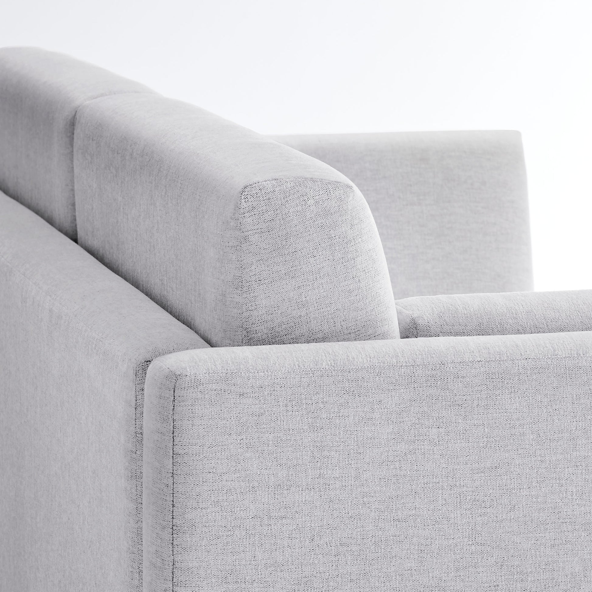 Linden Upholstered Heathered Chenille Sofa by Modway - Best Buy Furniture