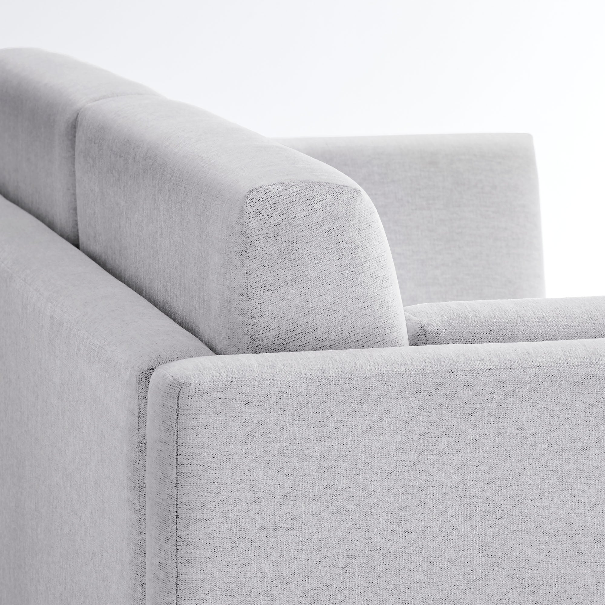Linden Upholstered Heathered Chenille Sofa by Modway - Best Buy Furniture