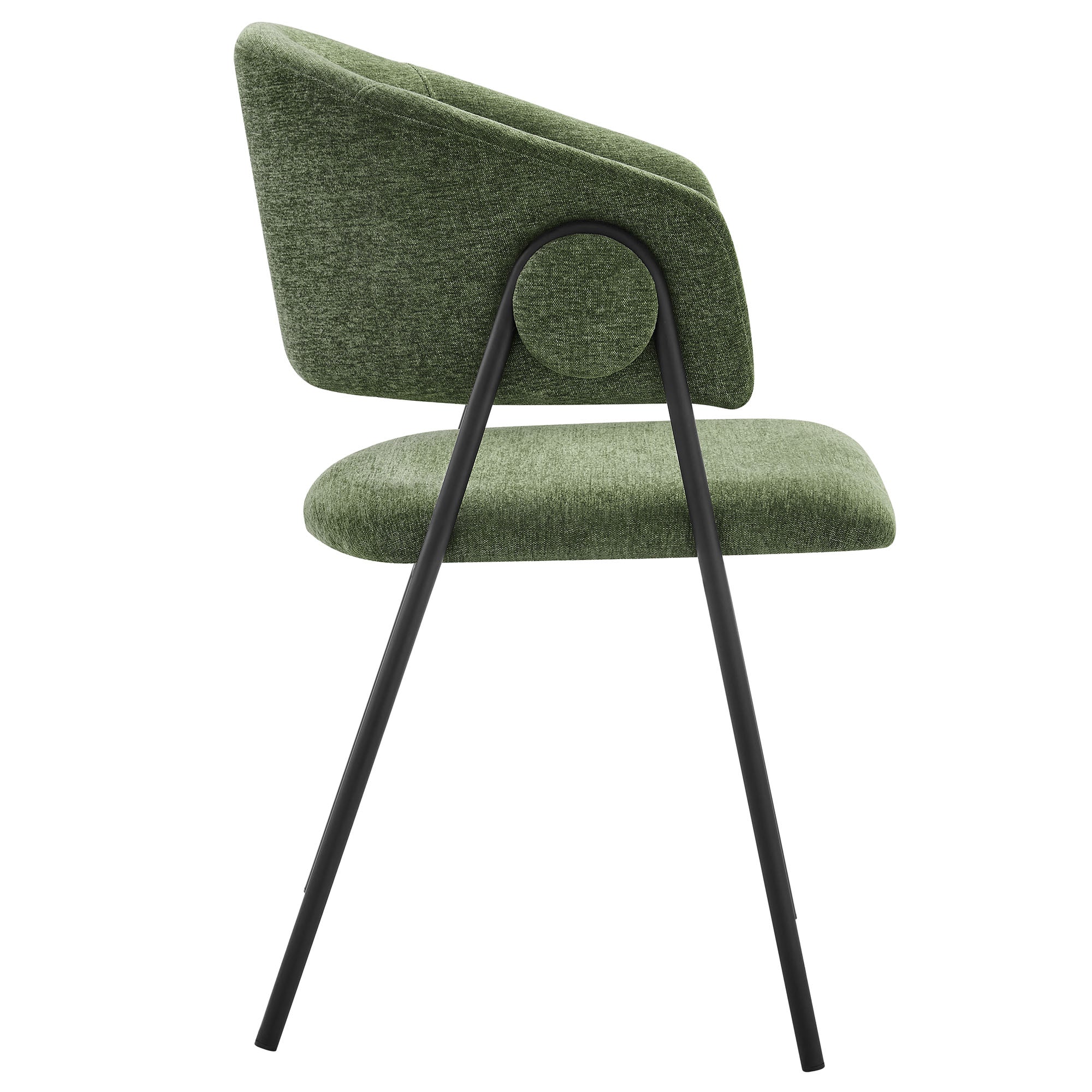 Nella Upholstered Heathered Chenille Dining Chairs Set of 2 by Modway - Best Buy Furniture