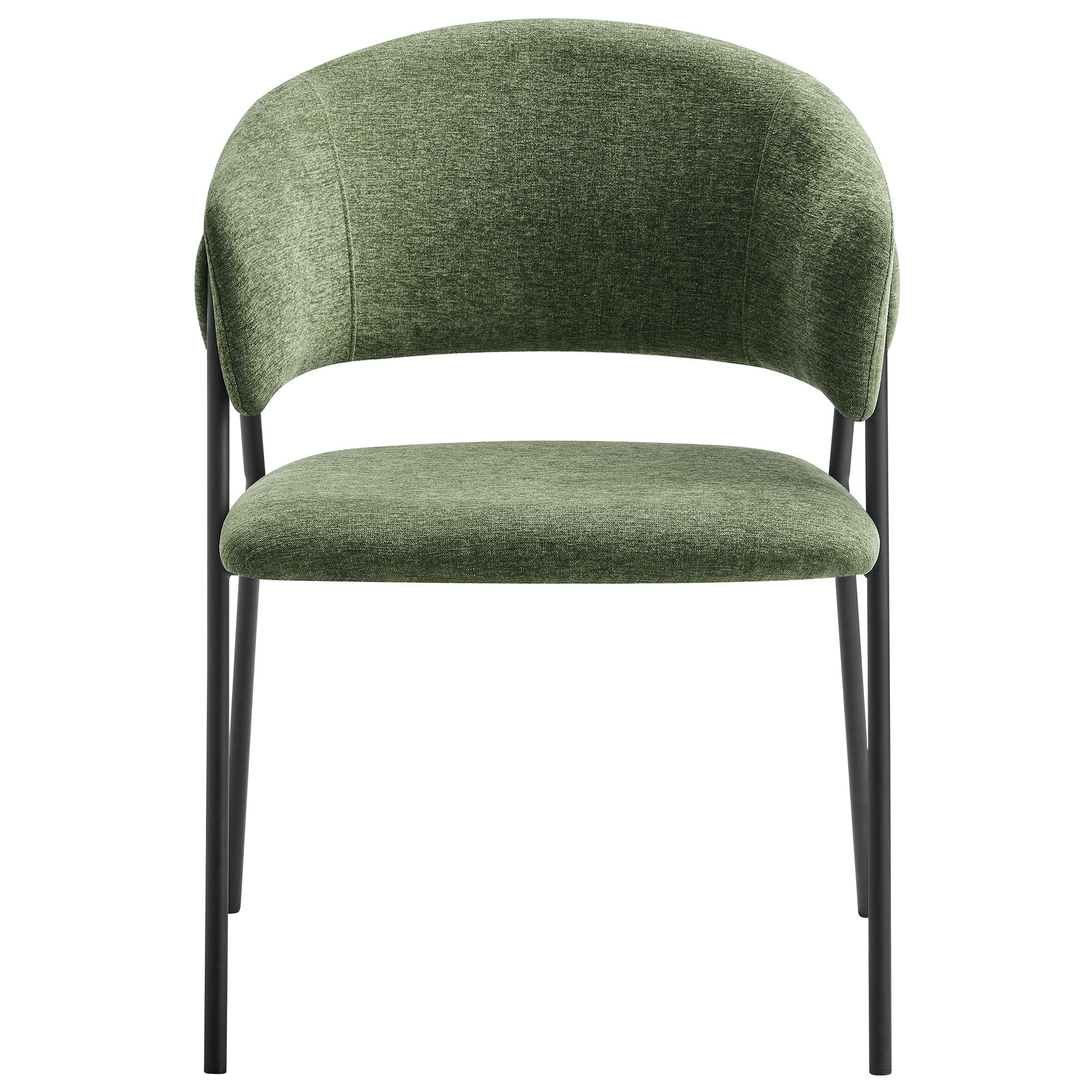 Nella Upholstered Heathered Chenille Dining Chairs Set of 2 by Modway - Best Buy Furniture