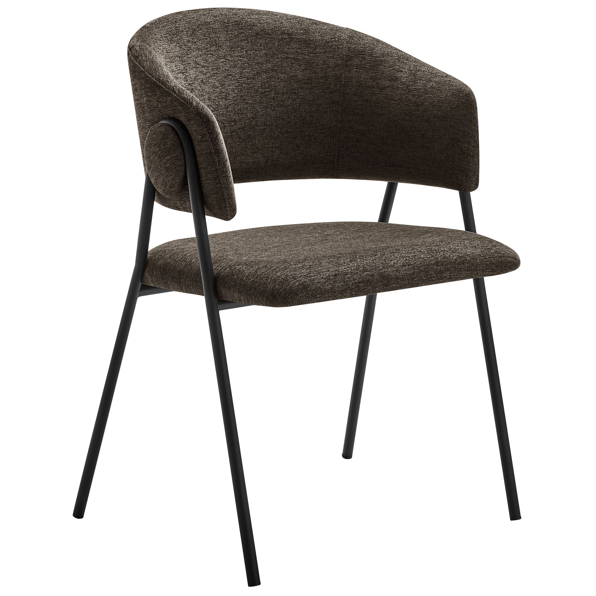 Nella Upholstered Heathered Chenille Dining Chairs Set of 2 by Modway - Best Buy Furniture