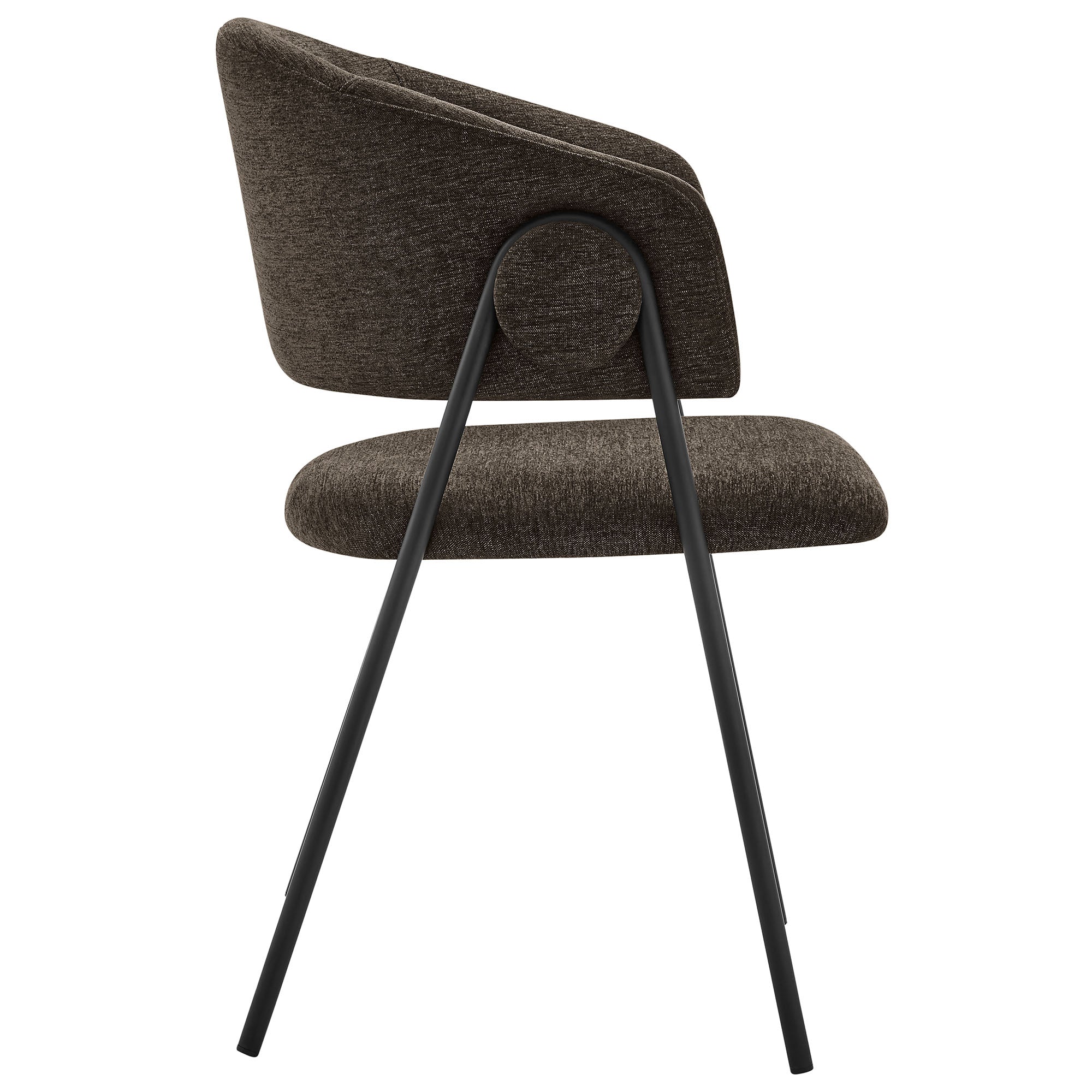Nella Upholstered Heathered Chenille Dining Chairs Set of 2 by Modway - Best Buy Furniture