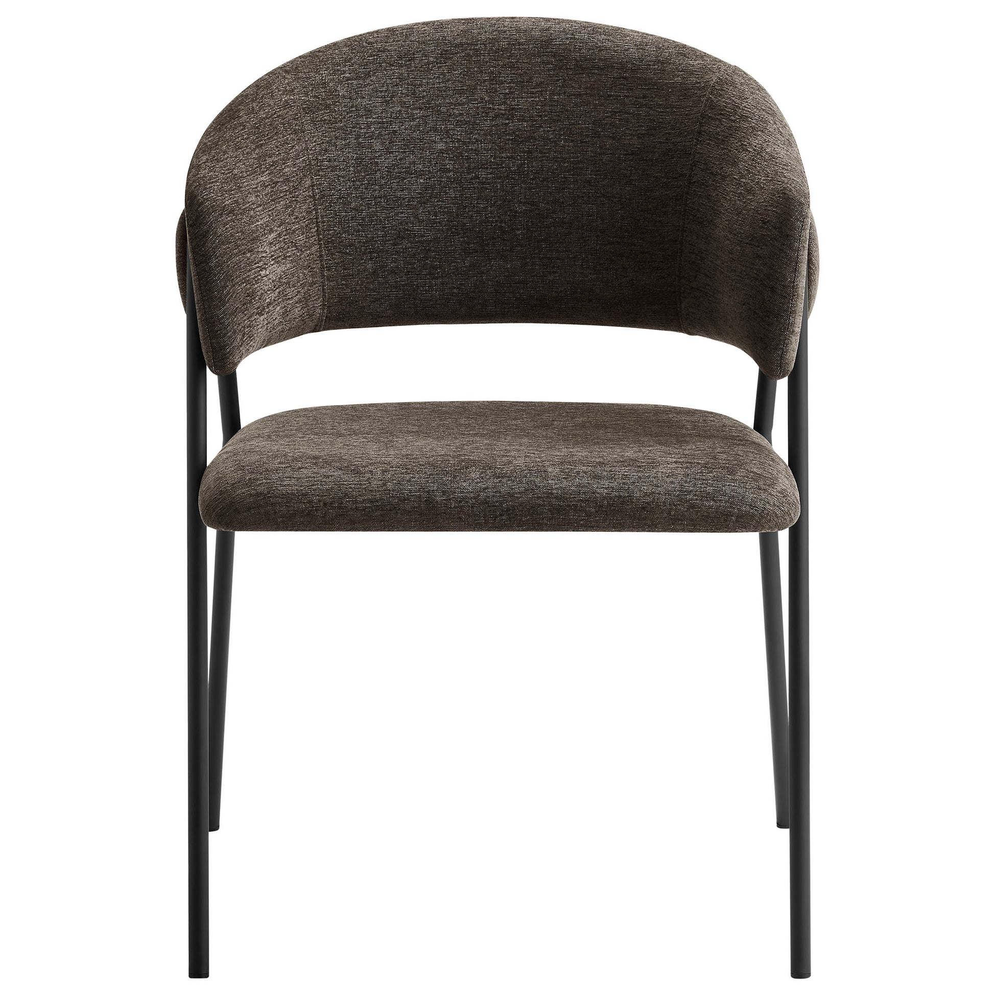 Nella Upholstered Heathered Chenille Dining Chairs Set of 2 by Modway - Best Buy Furniture