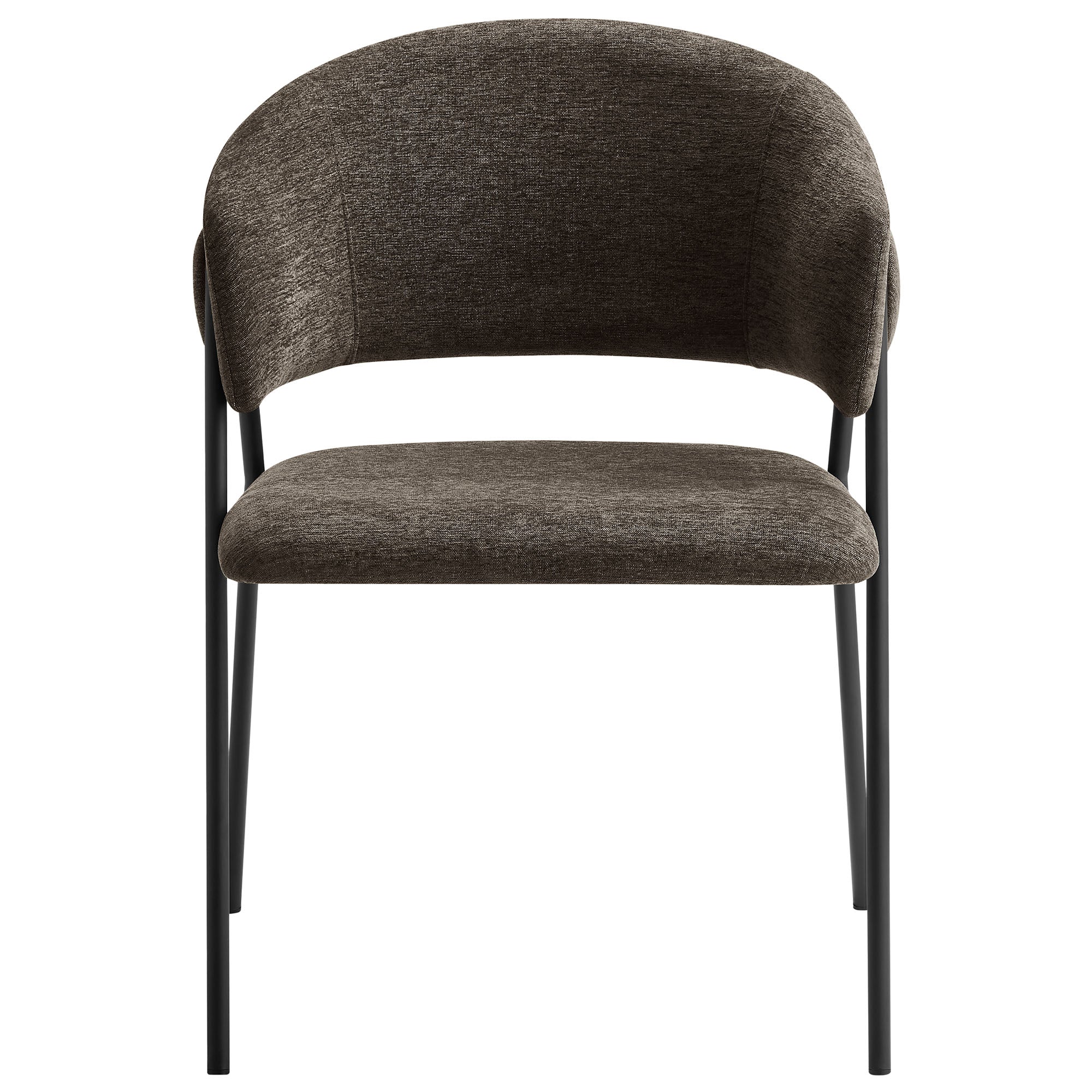 Nella Upholstered Heathered Chenille Dining Chairs Set of 2 by Modway - Best Buy Furniture